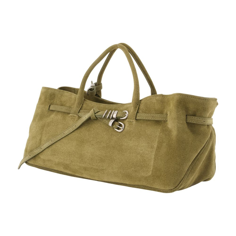 Handtasche Grandma Used – Margesherwood – Leder – Khaki