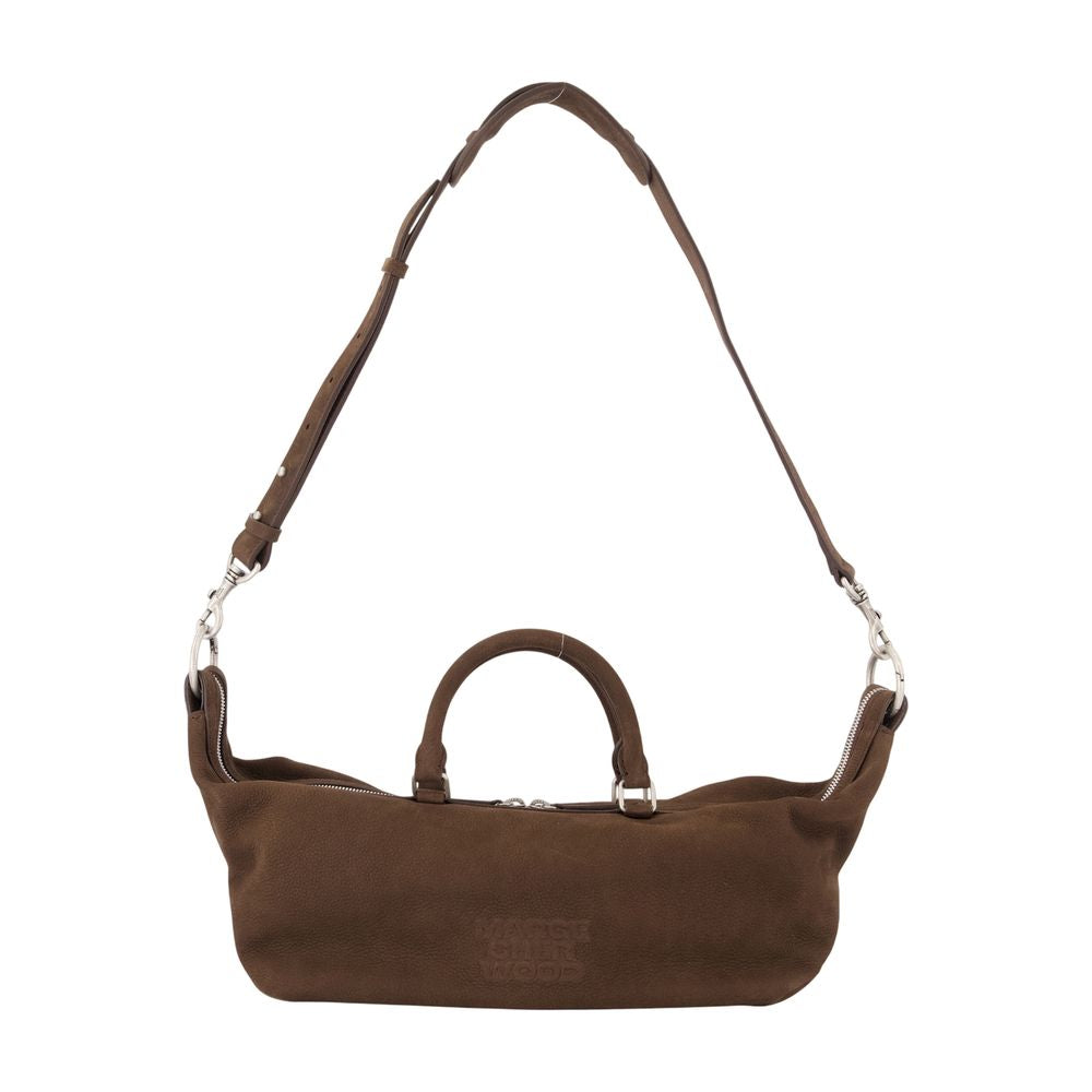 Handtasche Dumpling Ew – Margesherwood – Leder – Braun
