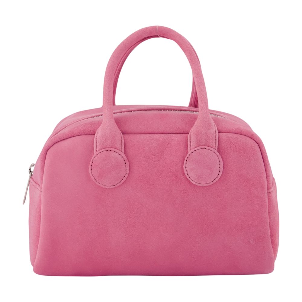 Soft Bowling-Handtasche – Margesherwood – Leder – Rosa