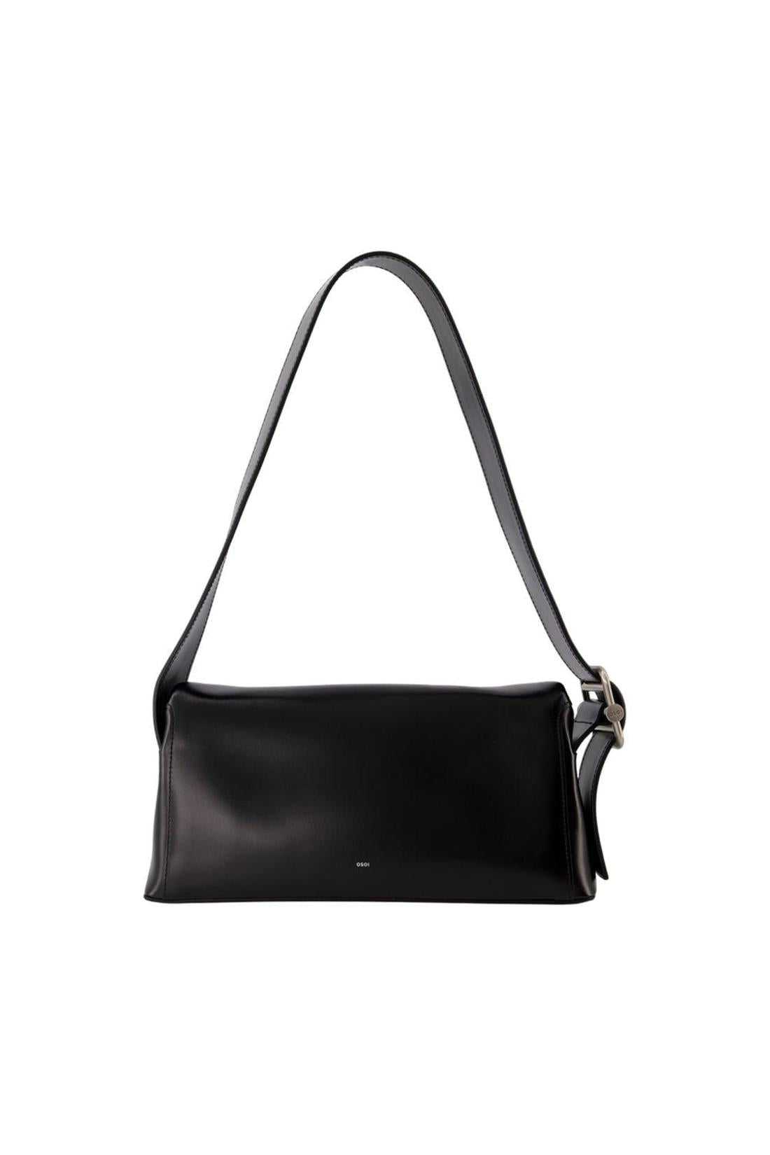 Osoi-Hobo Folder Brot Tasche - Osoi - Leder - Schwarz-Taschen-Black-Deal-Outlet-by-ARCHIVIST