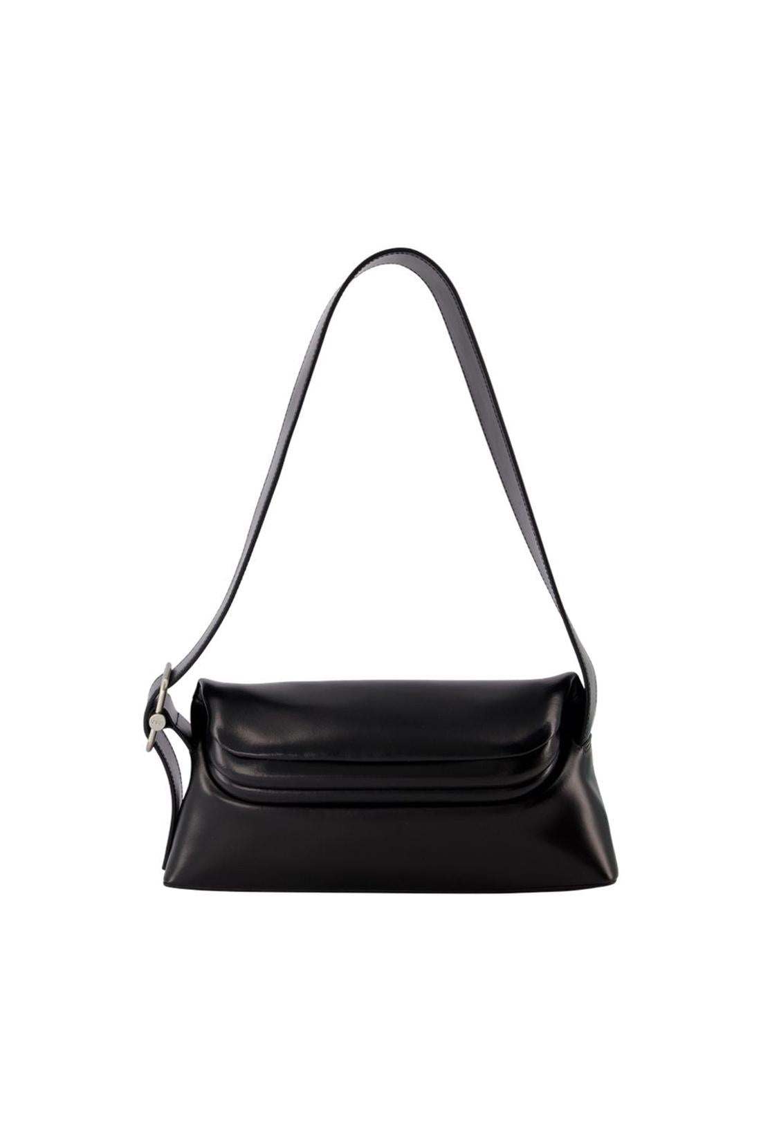 Osoi-Hobo Folder Brot Tasche - Osoi - Leder - Schwarz-Taschen-Black-Deal-Outlet-by-ARCHIVIST
