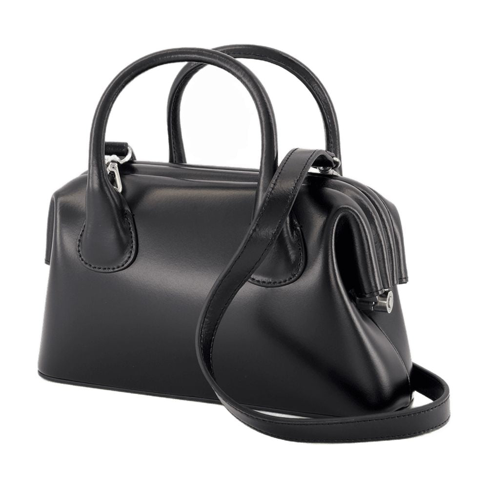 Handtasche Boat Mini - Osoi - Leder - Schwarz