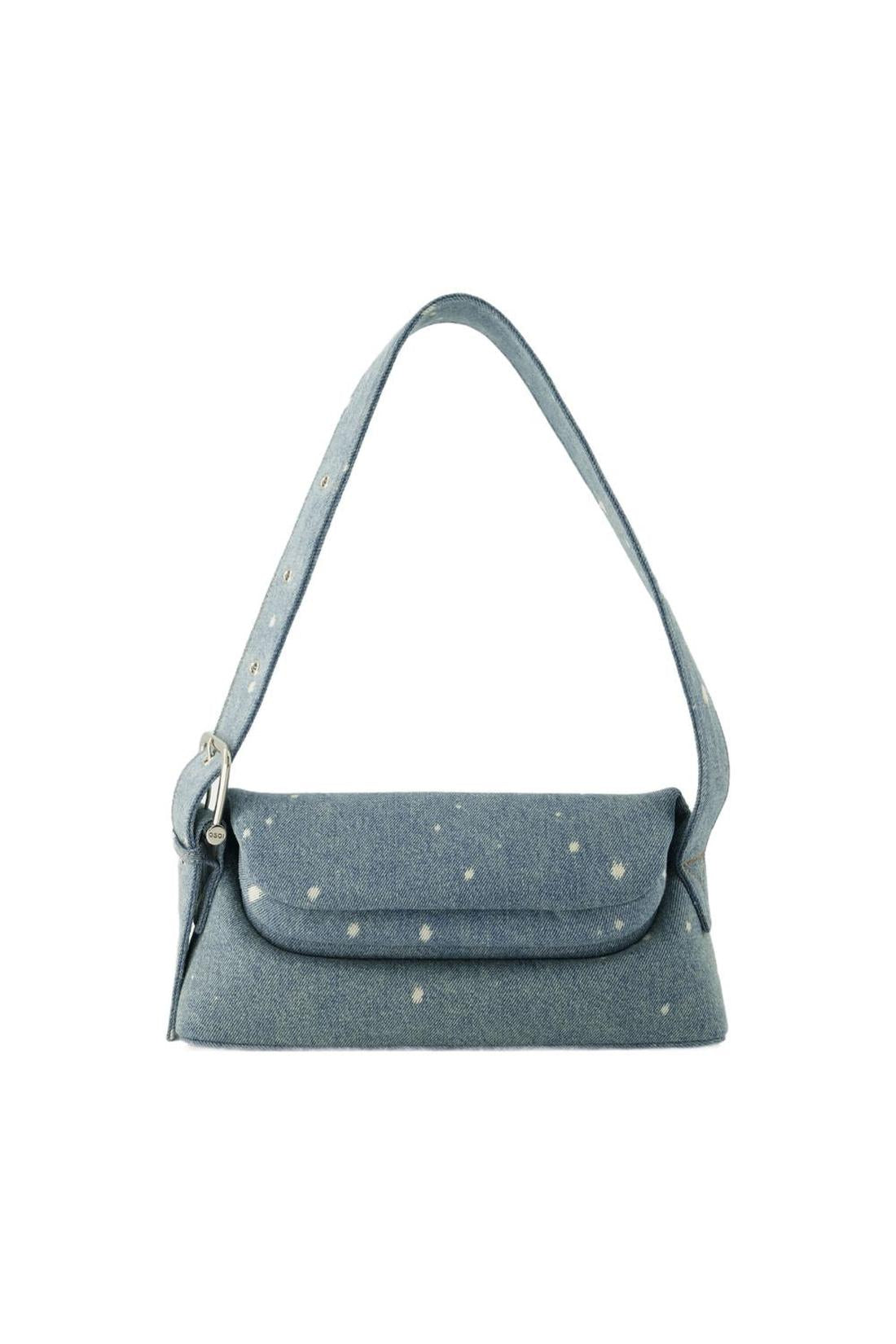 Folder Brot Schultertasche - Osoi - Baumwolle - Blau