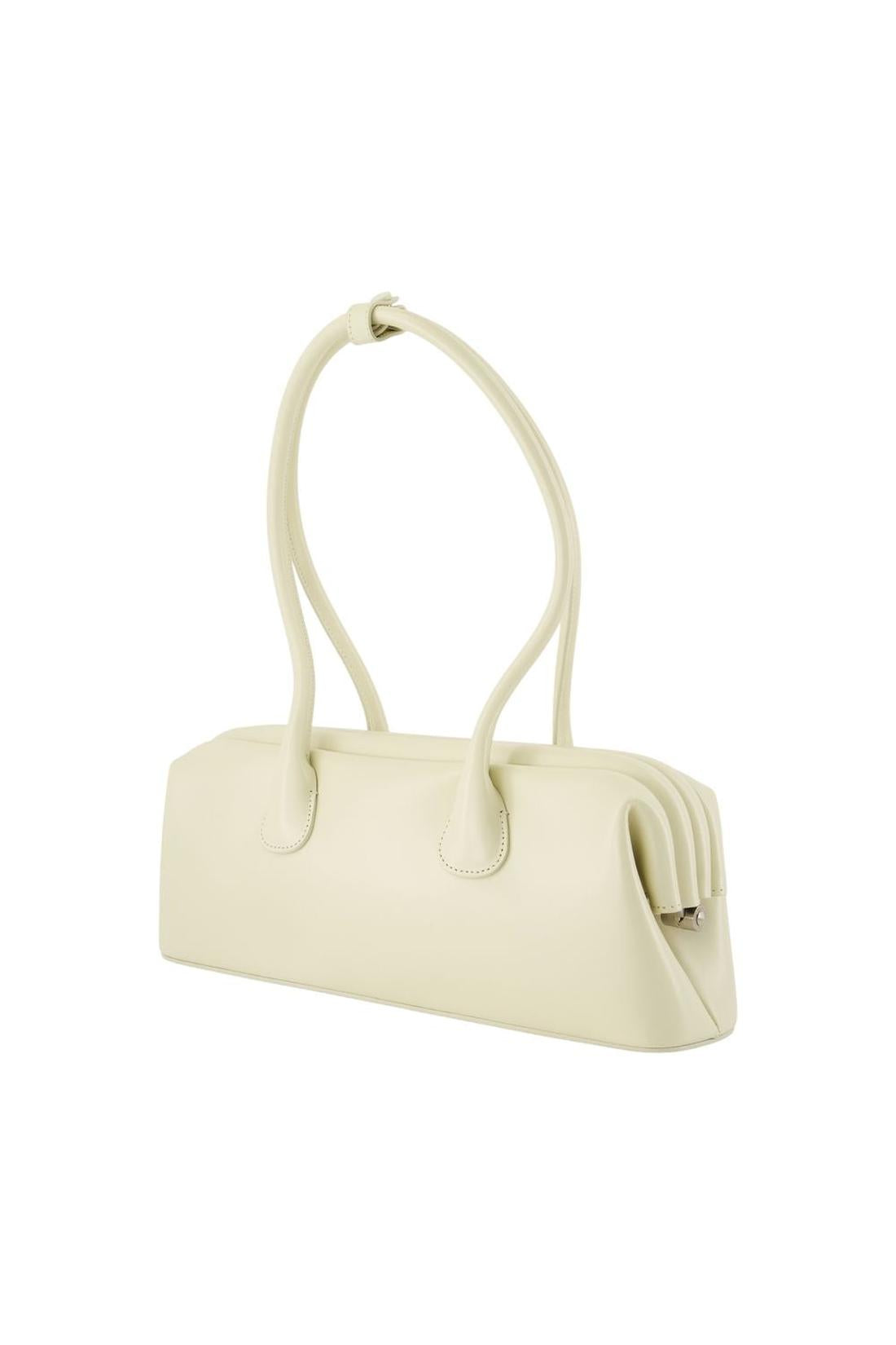 Osoi-Boat Wide Schultertasche - Osoi - Leder - Weiß-Taschen-Black-Deal-Outlet-by-ARCHIVIST