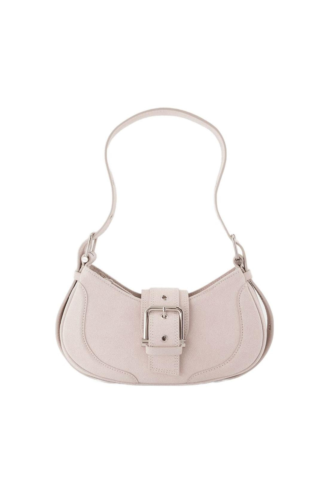 Hobo Brocle Schultertasche - Osoi - Leder - Rosa