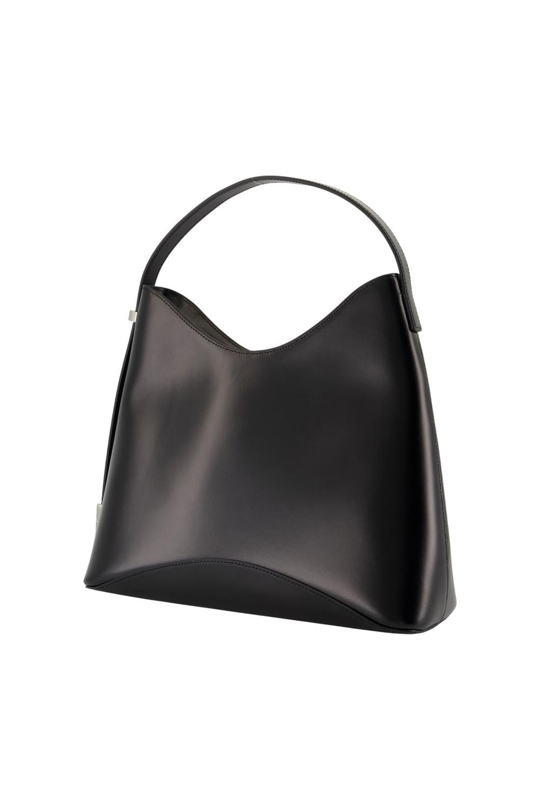 Osoi-Egg Shoulder Bag - Osoi - Leder - Schwarz-Taschen-Black-Deal-Outlet-by-ARCHIVIST
