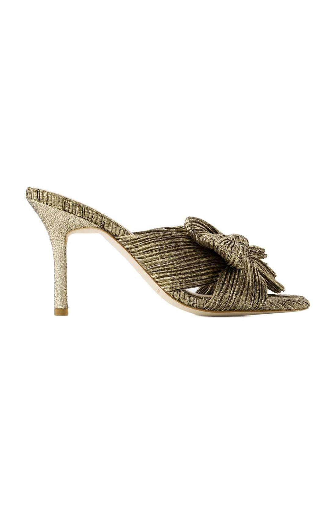Claudia Sandals - Loeffler Randall - Faux Leather - Gold
