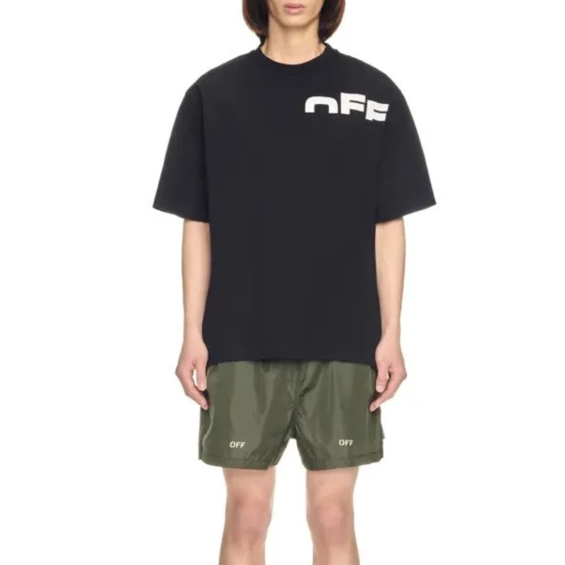 Off White-Off-White Logo T-shirt-MEN CLOTHING-Black-Deal-Outlet-by-ARCHIVIST