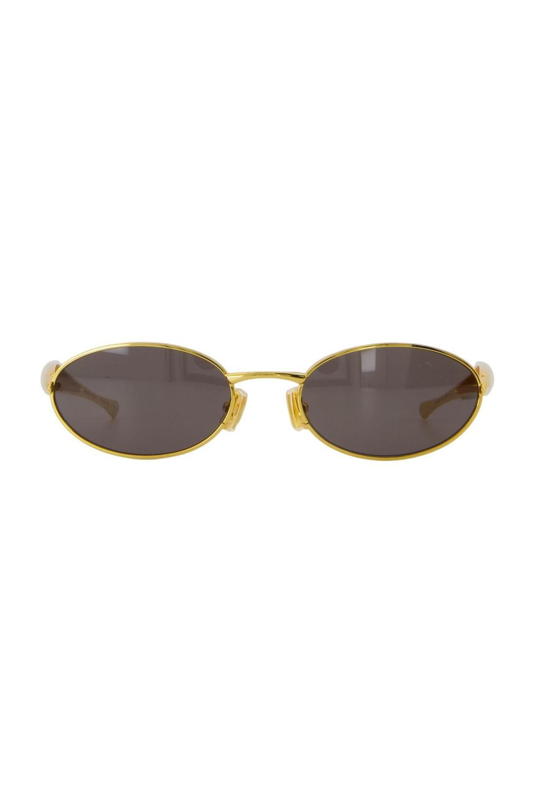 Bottega Veneta-Sonnenbrille Bv1386s - Bottega Veneta - Metall - Golden-Outdoor-Black-Deal-Outlet-by-ARCHIVIST