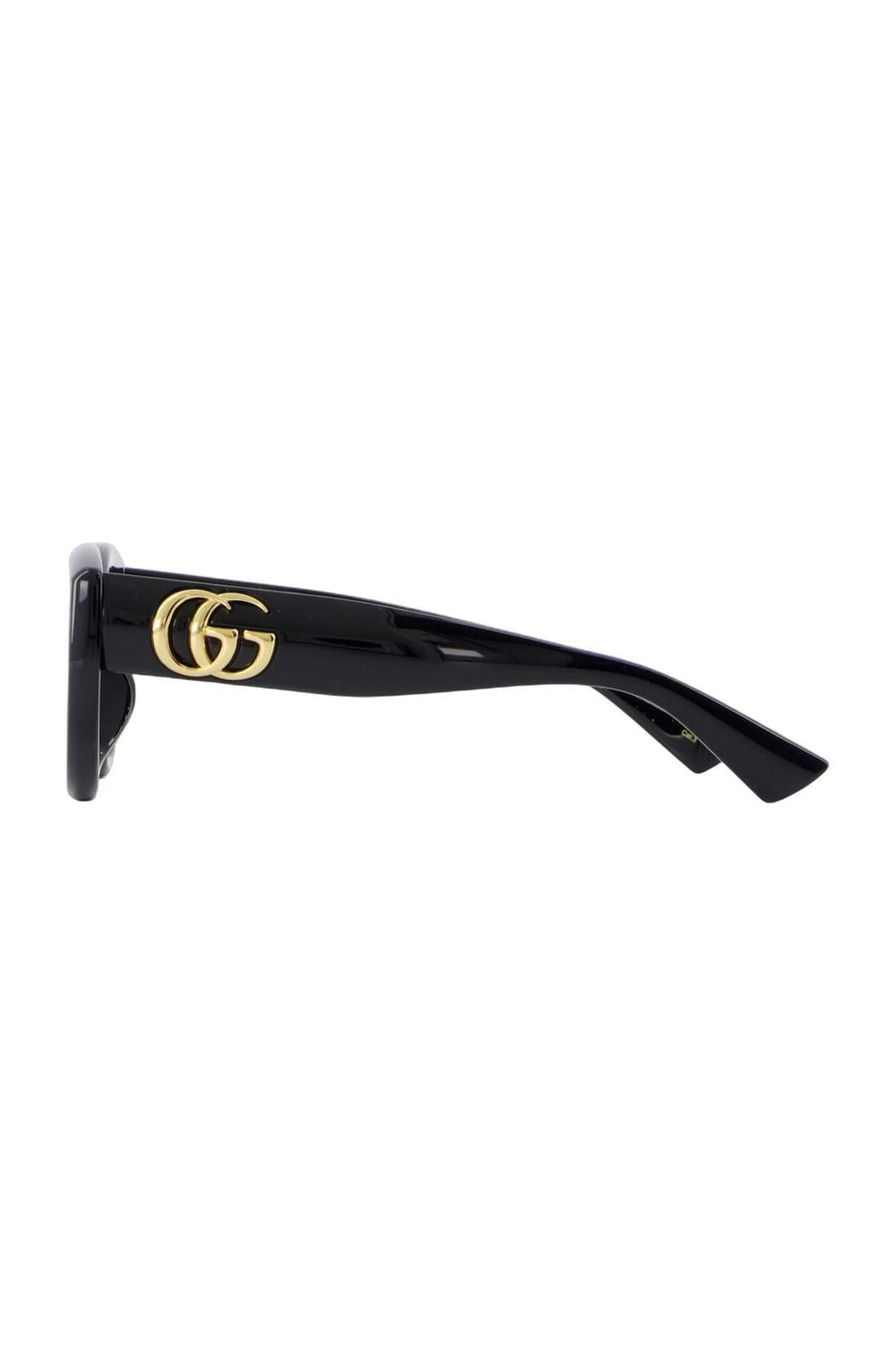 Gucci-Gg1976sk Sonnenbrille - Gucci - Metall - Schwarz-Outdoor-Black-Deal-Outlet-by-ARCHIVIST