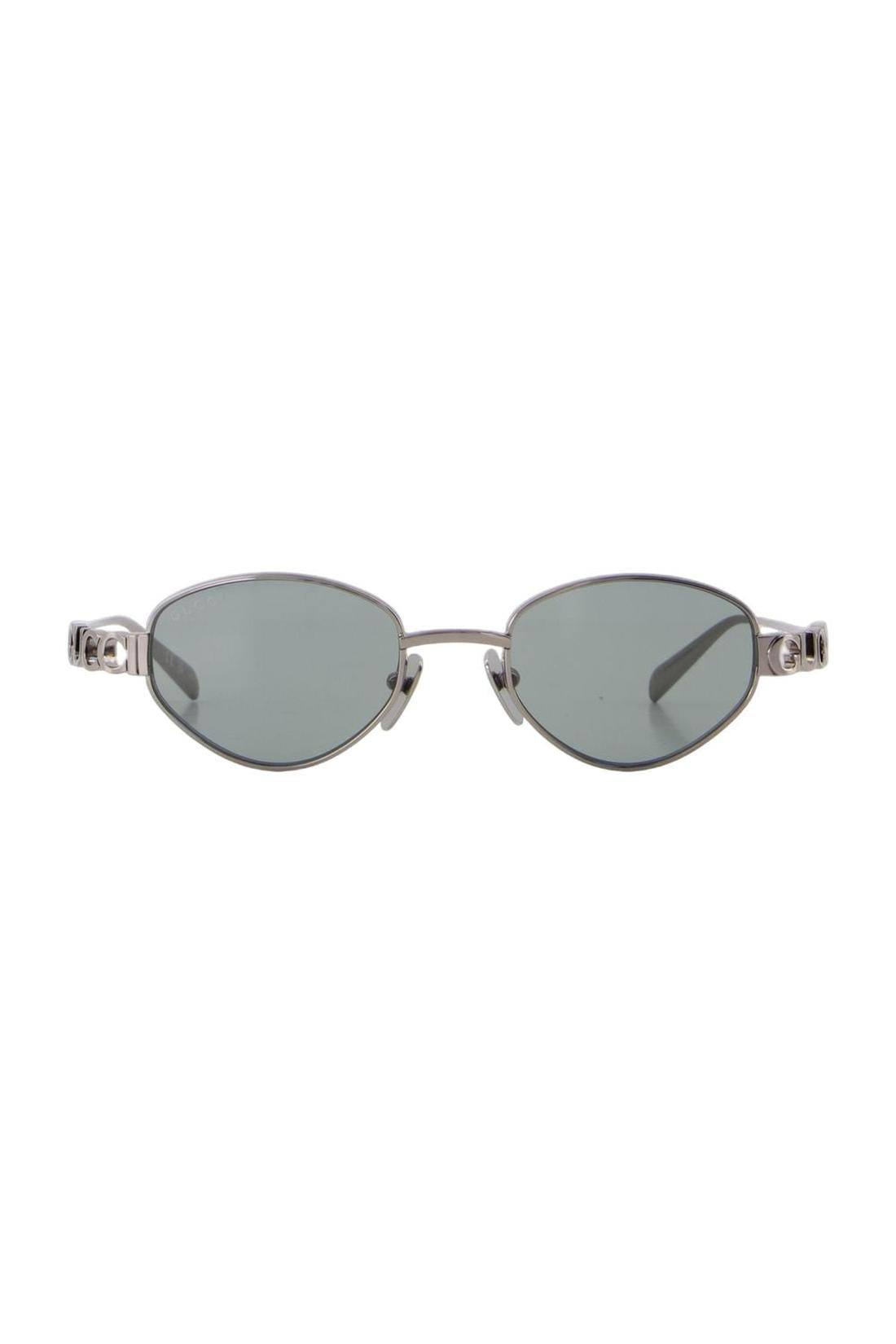 Gucci-Gg1935s Sonnenbrille - Gucci - Metall - Silber-Outdoor-Black-Deal-Outlet-by-ARCHIVIST