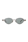 Gucci-Gg1935s Sonnenbrille - Gucci - Metall - Silber-Outdoor-Black-Deal-Outlet-by-ARCHIVIST