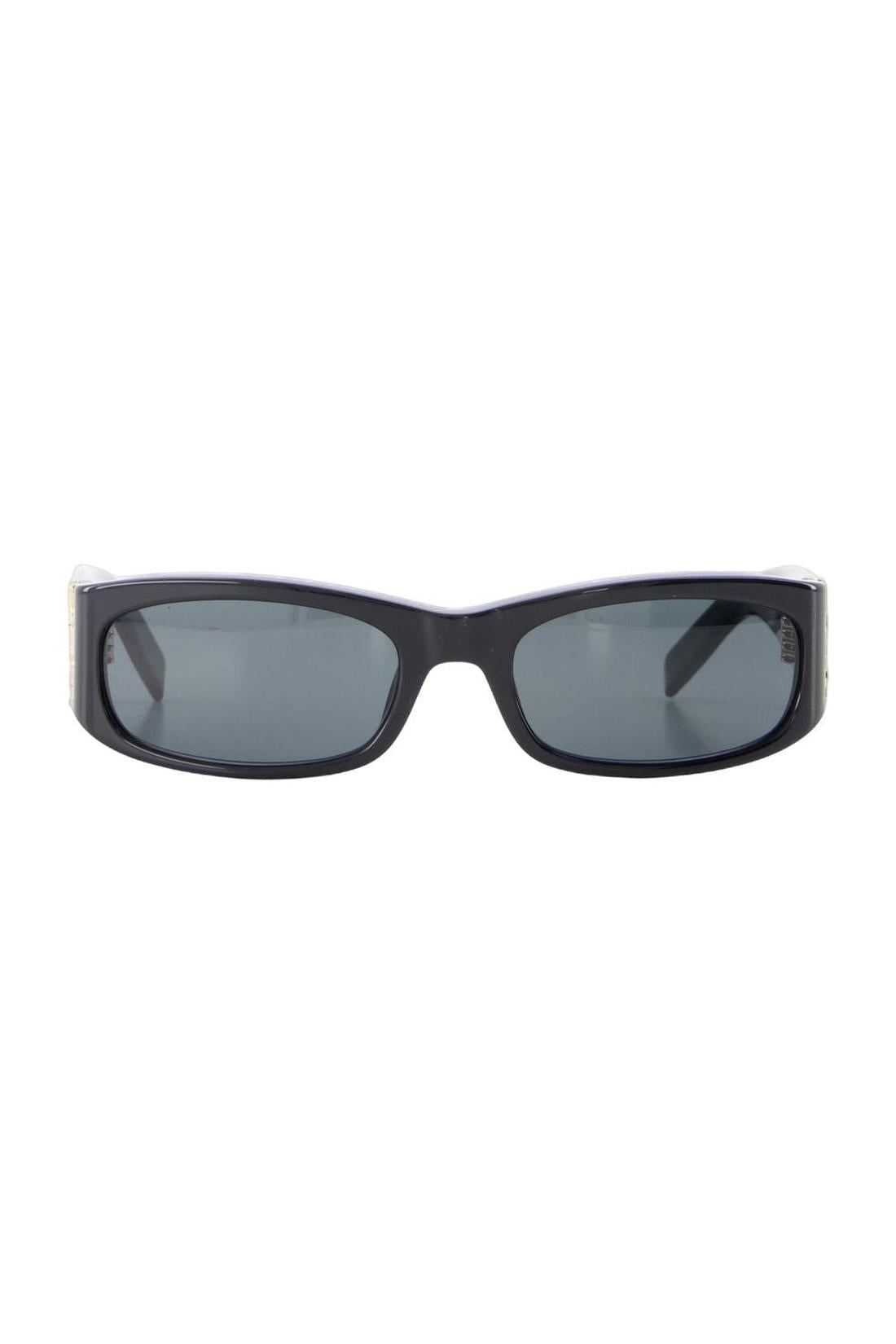 Saint Laurent-Sl M152 Sonnenbrille - Saint Laurent - Acetat - Schwarz-Outdoor-Black-Deal-Outlet-by-ARCHIVIST
