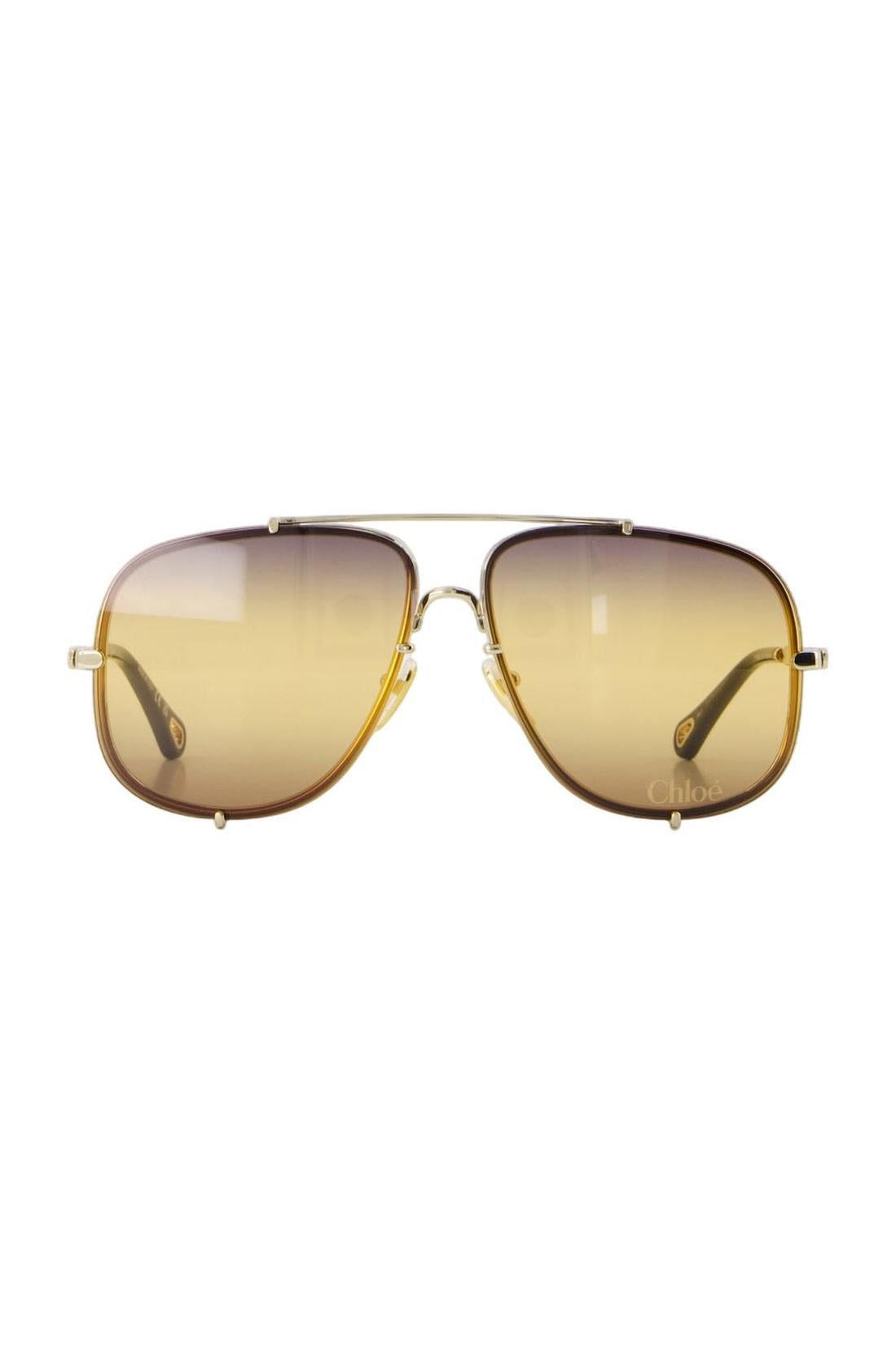 Chloé-Sonnenbrille Ch0348s - Chloé - Acetat - Golden-Outdoor-Black-Deal-Outlet-by-ARCHIVIST