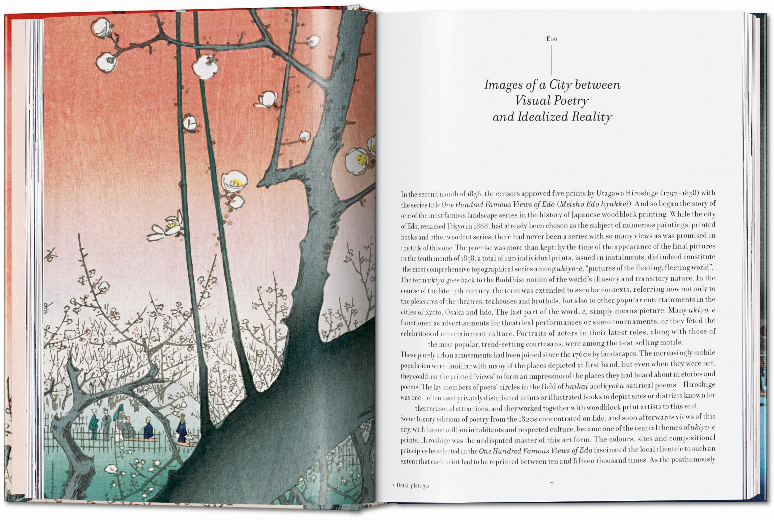 Taschen-Hiroshige. One Hundred Famous Views of Edo. 45th Ed. (Spanish, English, Italian)-Art-Black-Deal-Outlet-by-ARCHIVIST