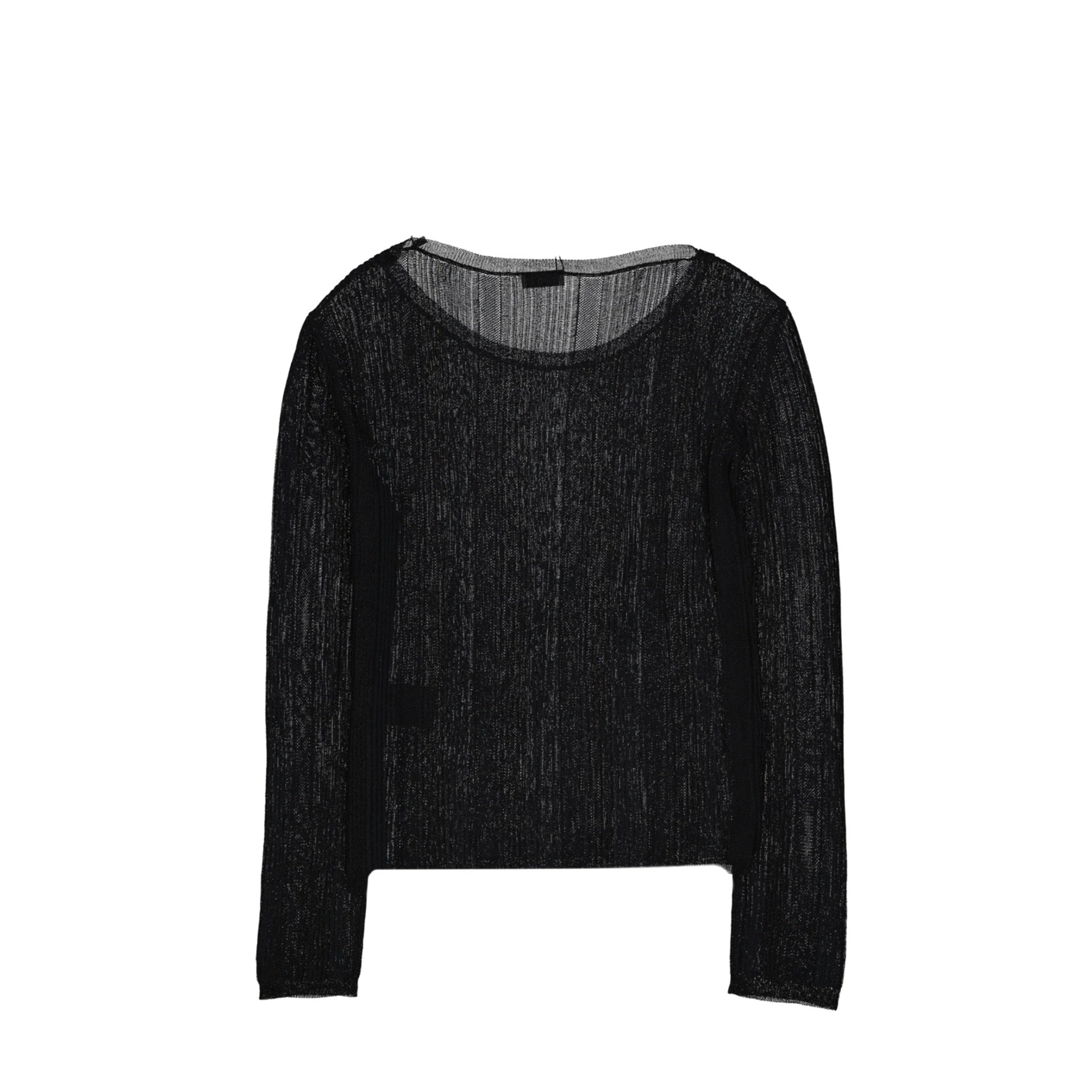 Saint Laurent-Saint Laurent Crewneck Sweater-MEN CLOTHING-Black-Deal-Outlet-by-ARCHIVIST