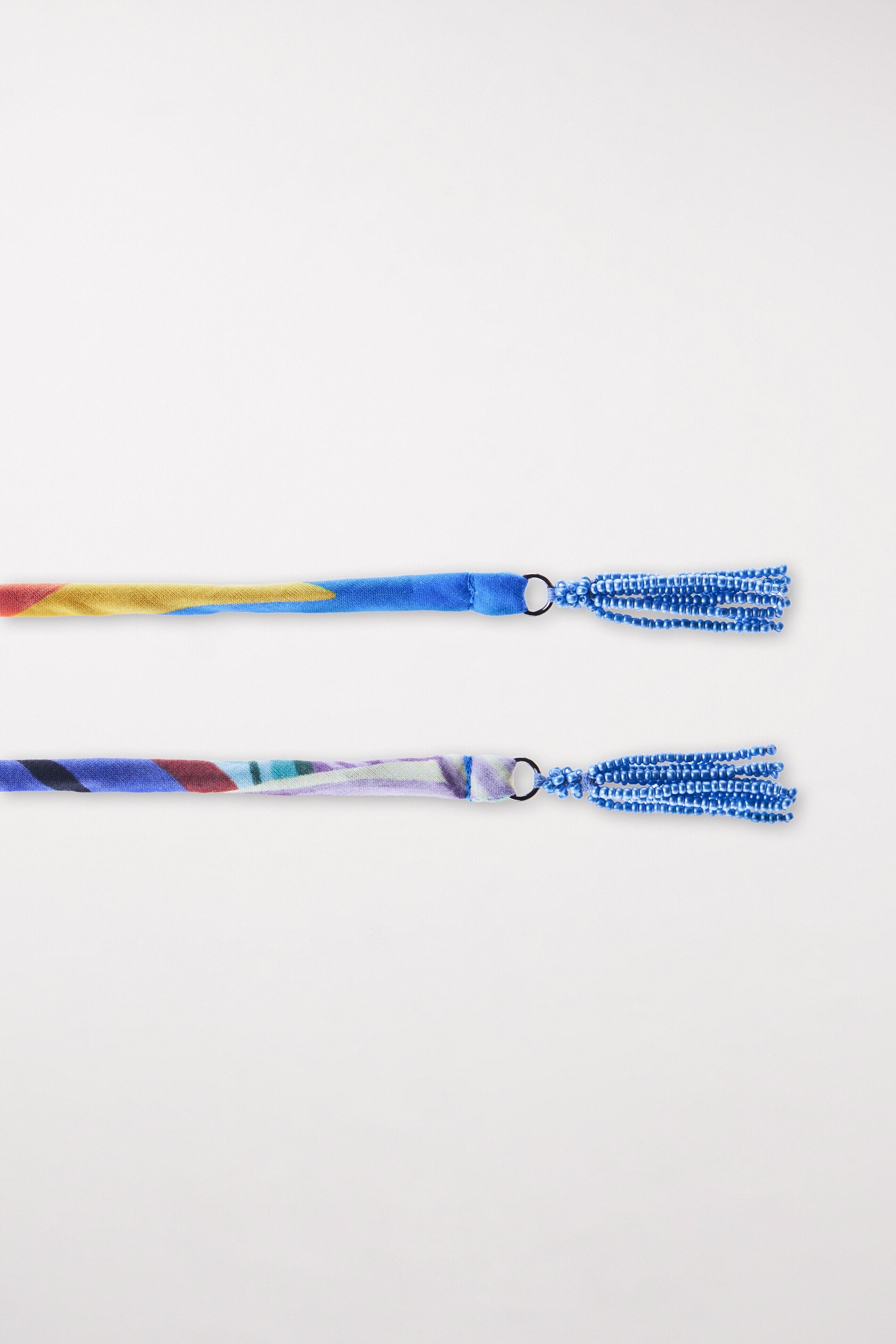 Belt with Caribbean print