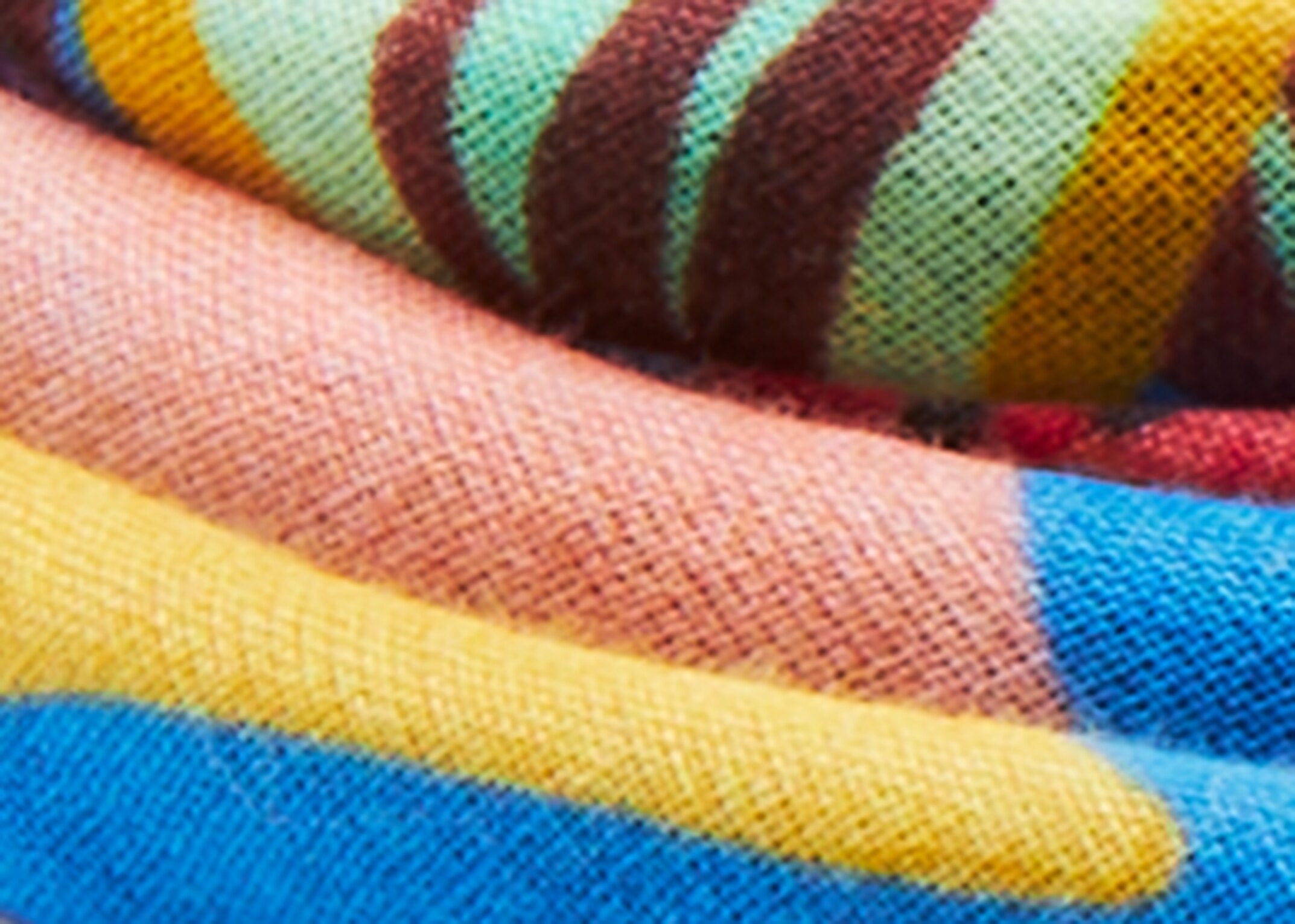 Belt with Caribbean print