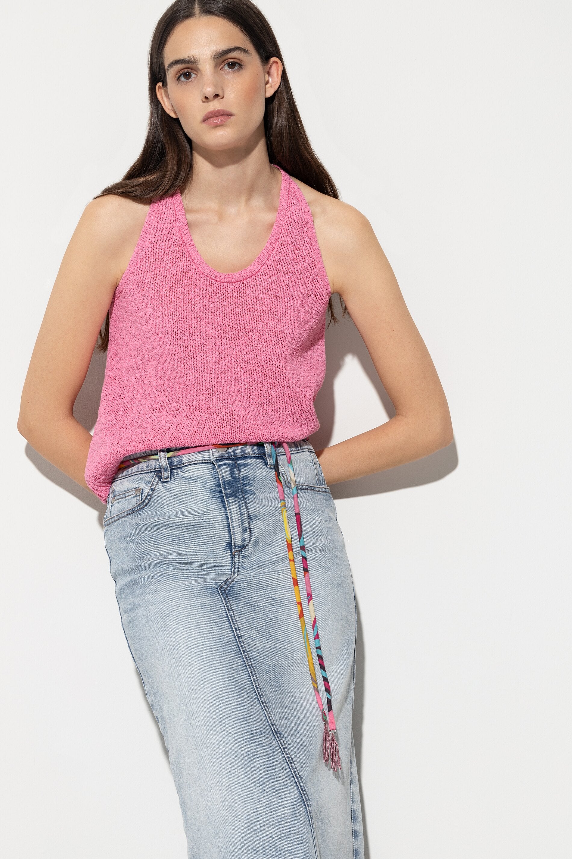 Gürtel mit Caribbean-Print