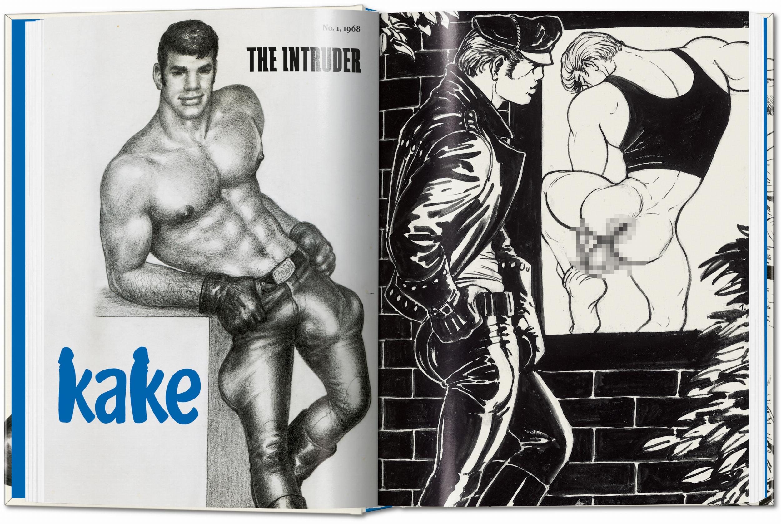 Taschen-Tom of Finland. The Complete Kake Comics. 45th Ed. (German, French, English)-Sexy Books-Black-Deal-Outlet-by-ARCHIVIST