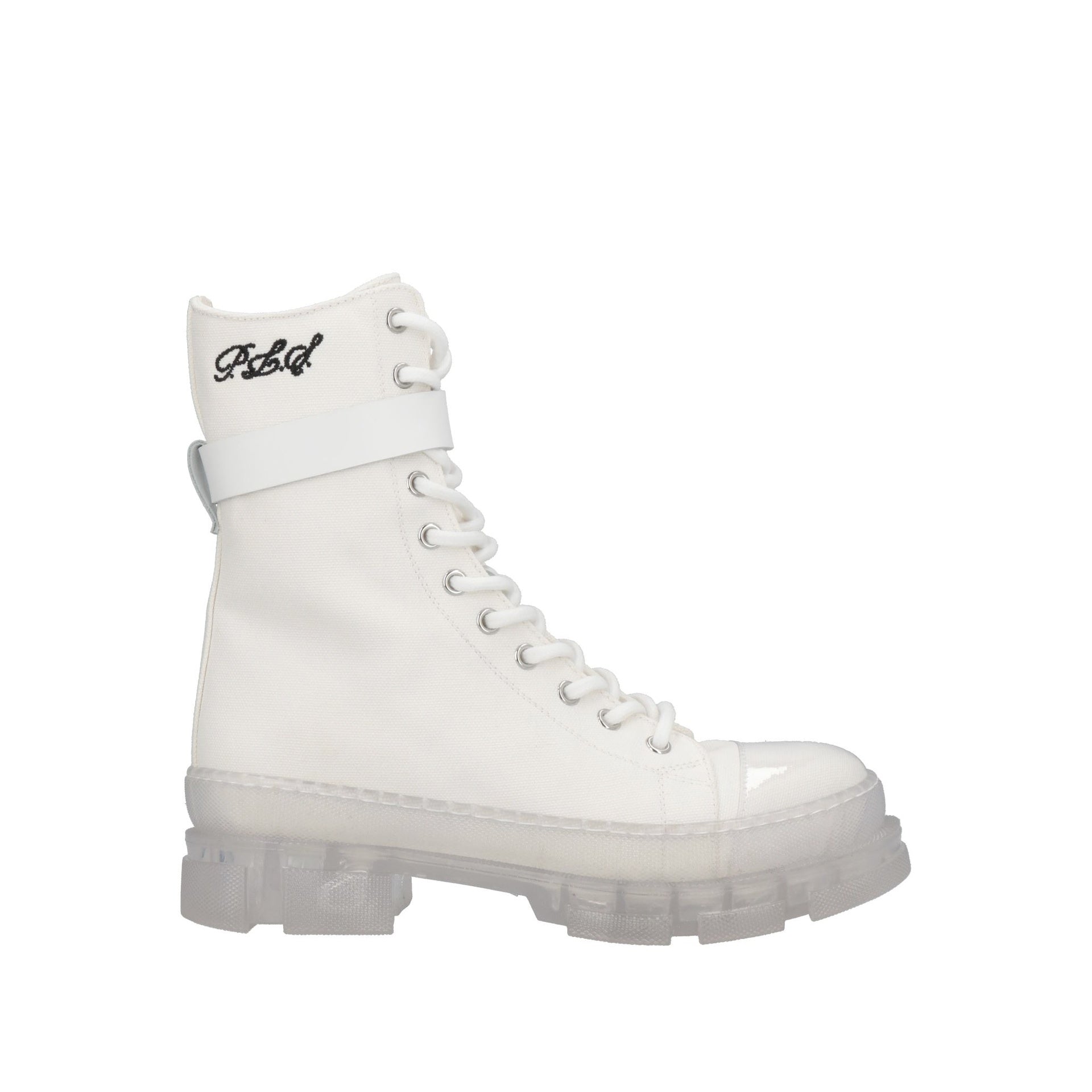 Philosophy Di Lorenzo Serafini-Philosophy Di Lorenzo Serafini Canvas Boots-WOMEN SHOES-Black-Deal-Outlet-by-ARCHIVIST