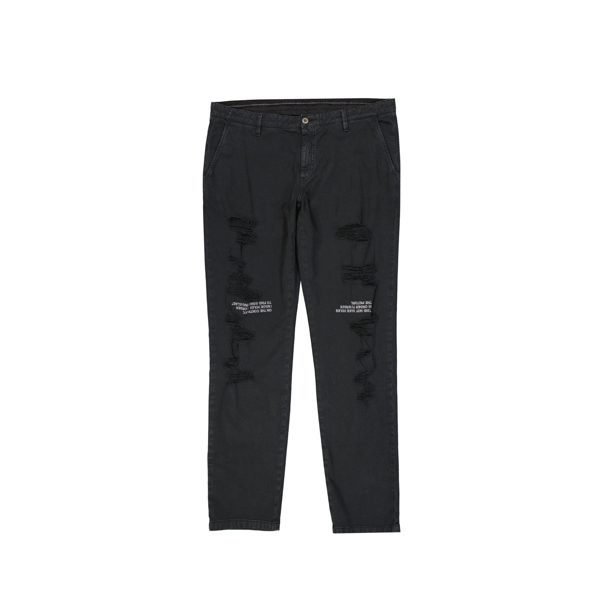 Off White-Off-White Cotton Jeans-MEN CLOTHING-Black-Deal-Outlet-by-ARCHIVIST