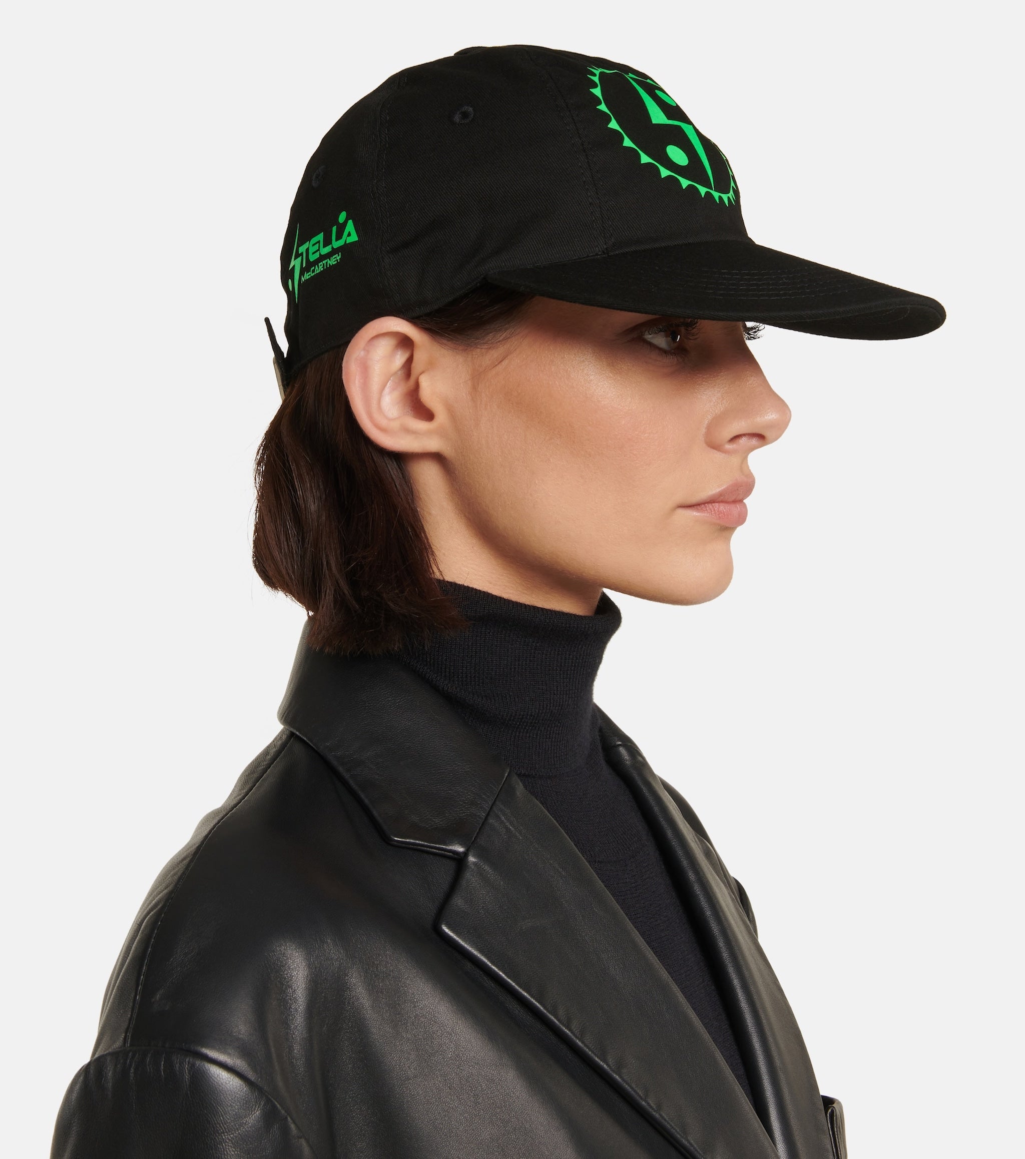 Stella McCartney-OUTLET-SALE-Logo Detail Baseball Cap-ARCHIVIST