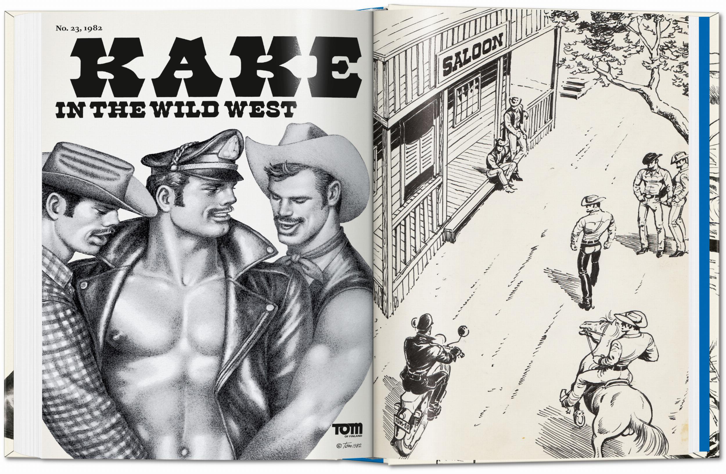 Taschen-Tom of Finland. The Complete Kake Comics. 45th Ed. (German, French, English)-Sexy Books-Black-Deal-Outlet-by-ARCHIVIST