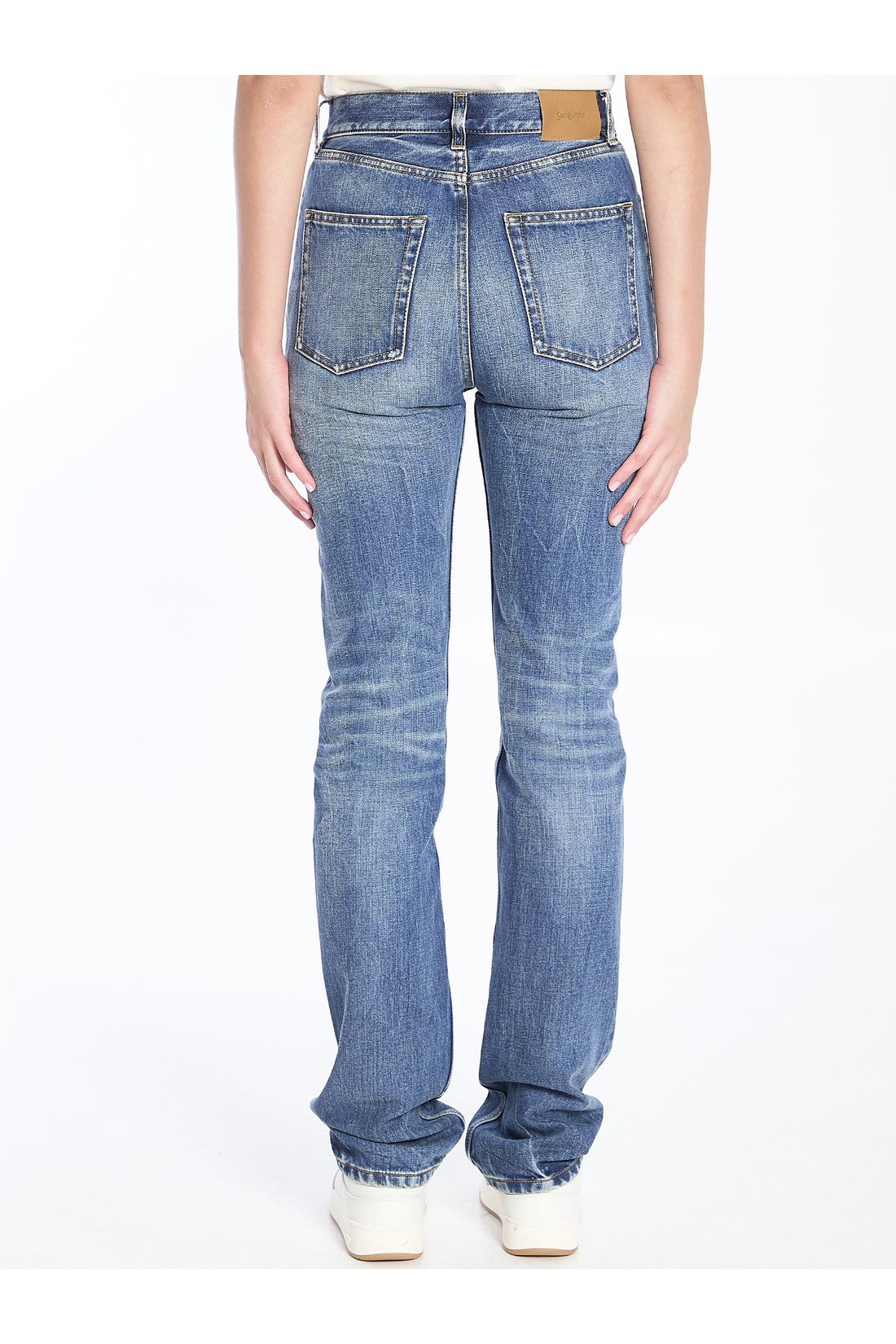 SAINT LAURENT-OUTLET-SALE-90s style jeans-ARCHIVIST