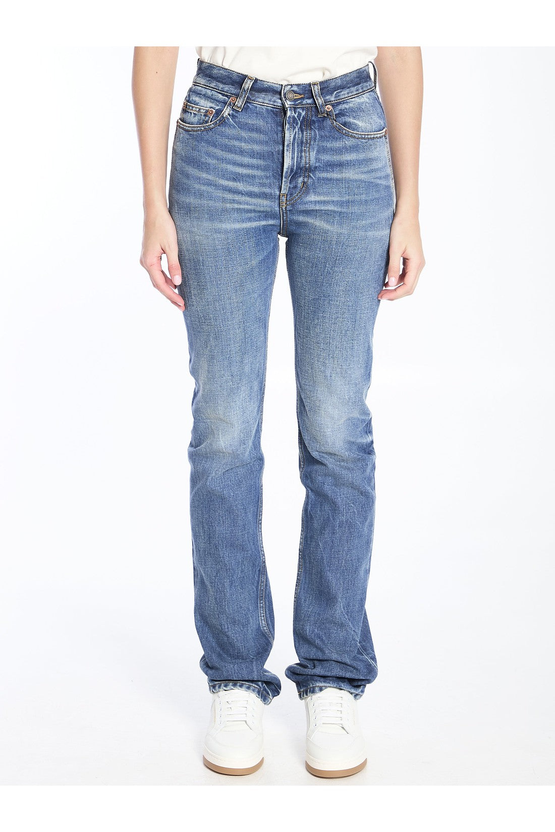 SAINT LAURENT-OUTLET-SALE-90s style jeans-ARCHIVIST