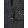 Brunello Cucinelli-Brunello Cucinelli Wool Blazer-WOMEN CLOTHING-Black-Deal-Outlet-by-ARCHIVIST