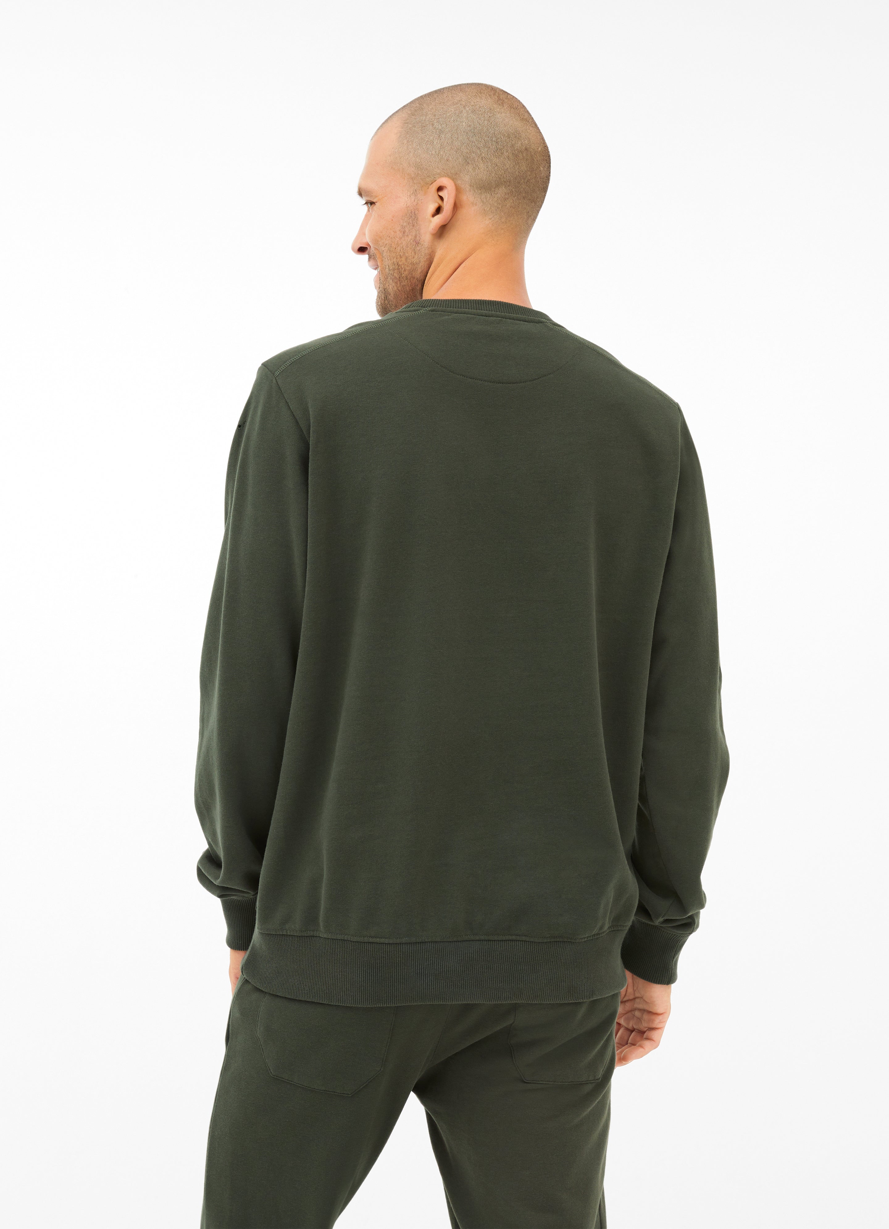 Fleece Sweater Shoulder Seams