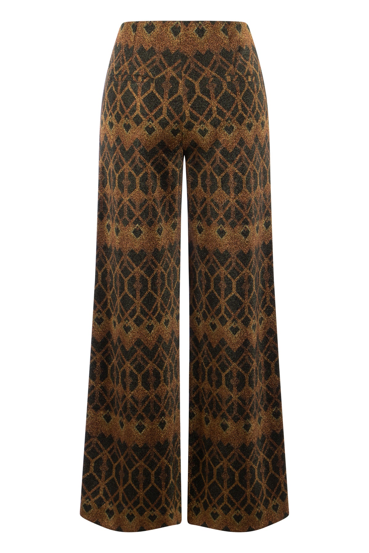 Kimberley Geometric Cropper Lurex Hose