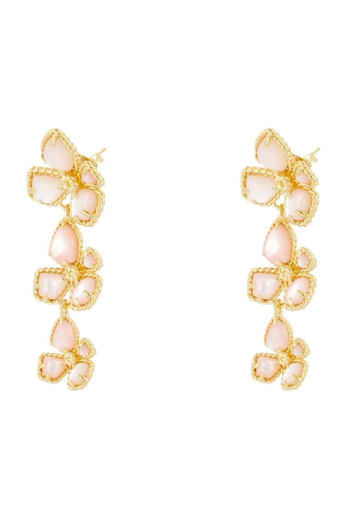 Ohrringe „Bloom Large Dangles“ – Zimmermann – Metall – Goldfarben