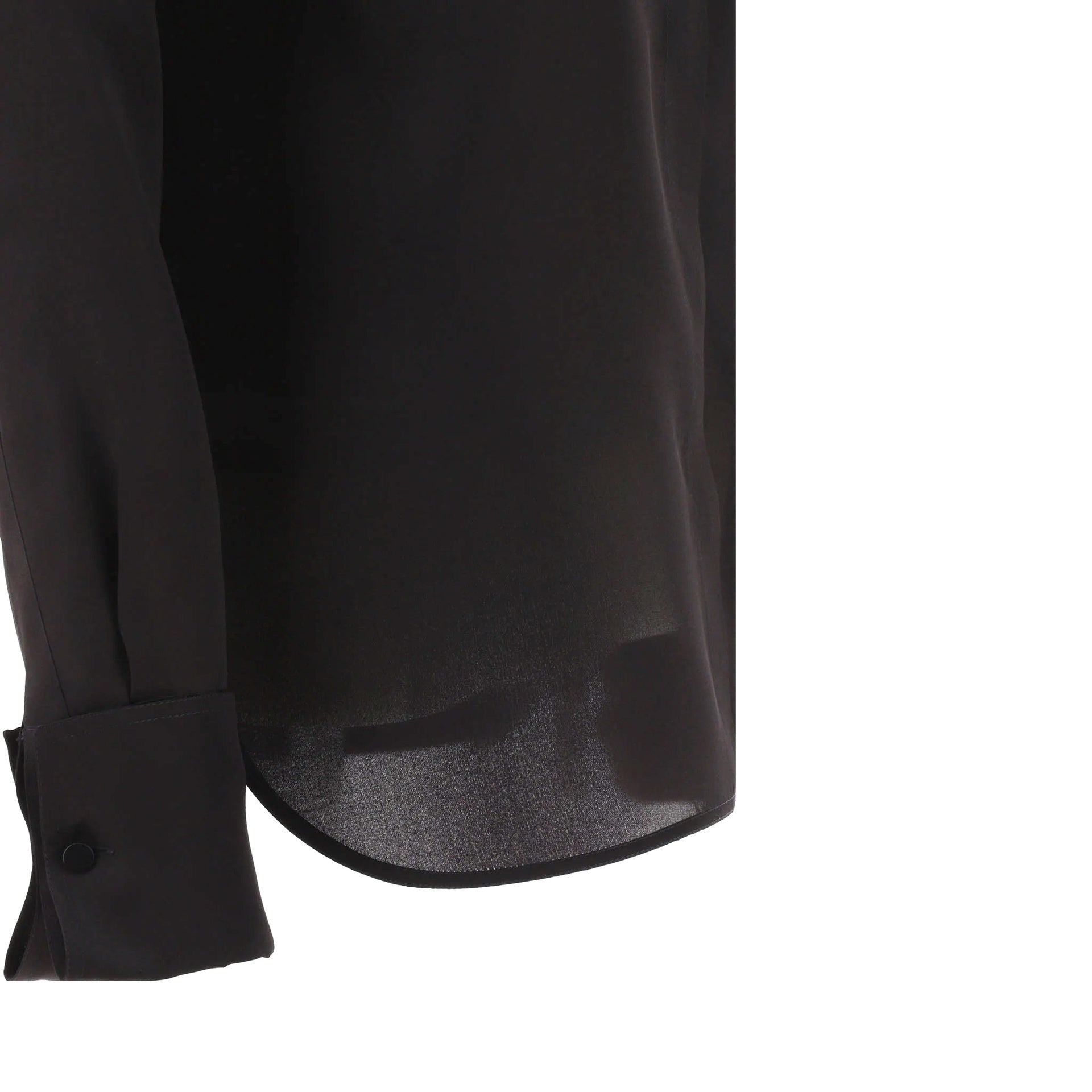 Max Mara Sfilata-Max Mara Sfilata 'Nola' Silk Shirt-WOMEN CLOTHING-Black-Deal-Outlet-by-ARCHIVIST