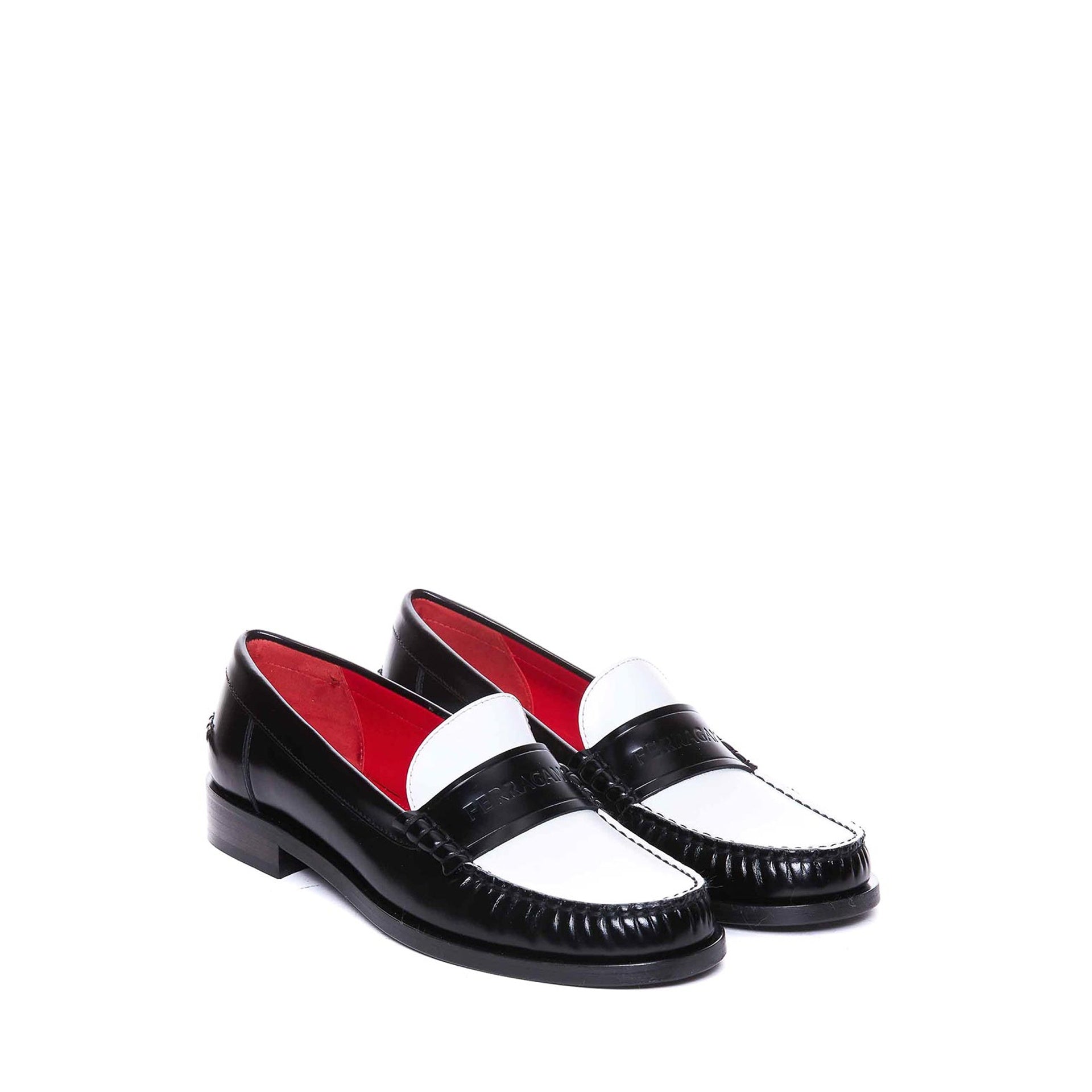 Salvatore Ferragamo Irina Leather Loafers