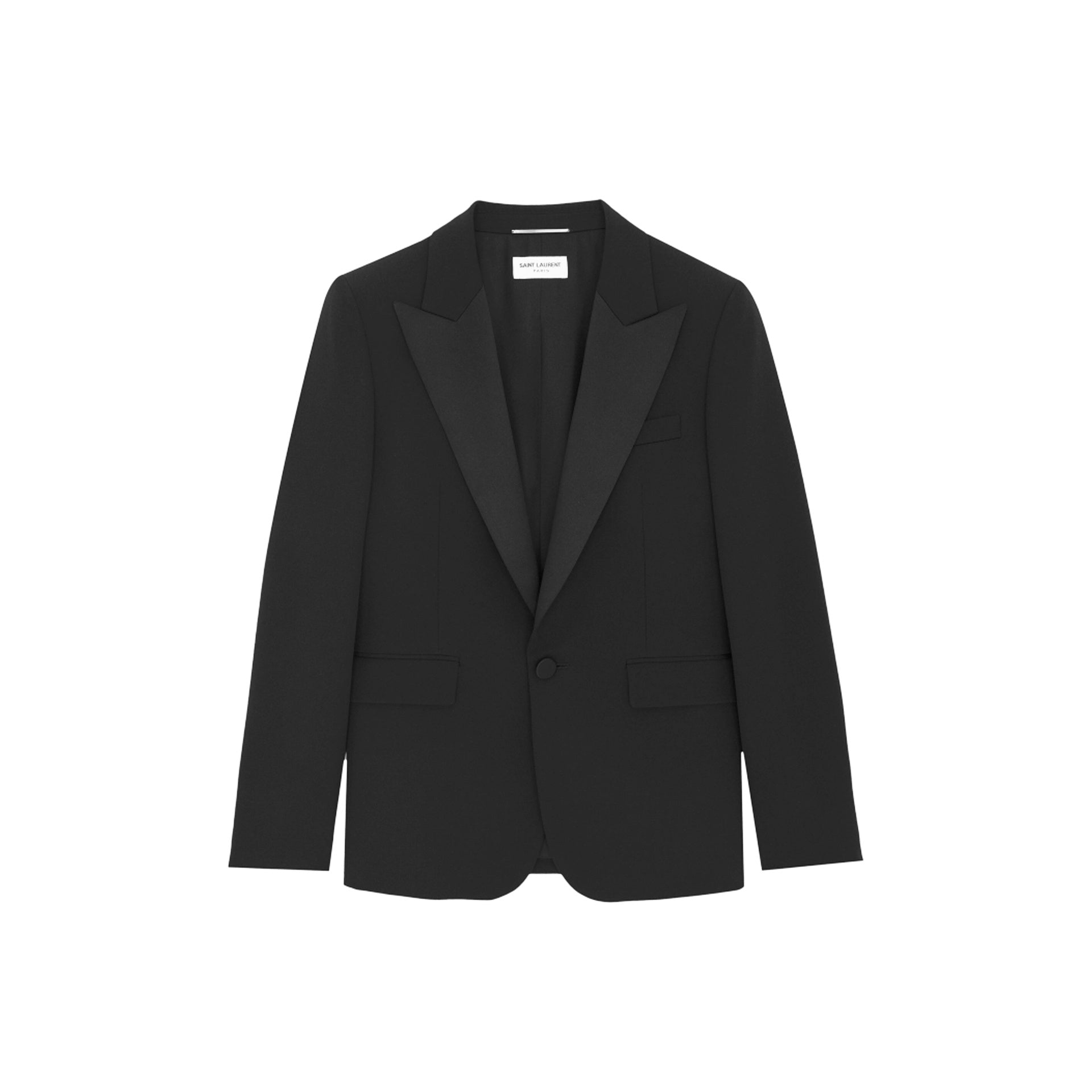 Saint Laurent Grain De Poudre Smoking Jacket