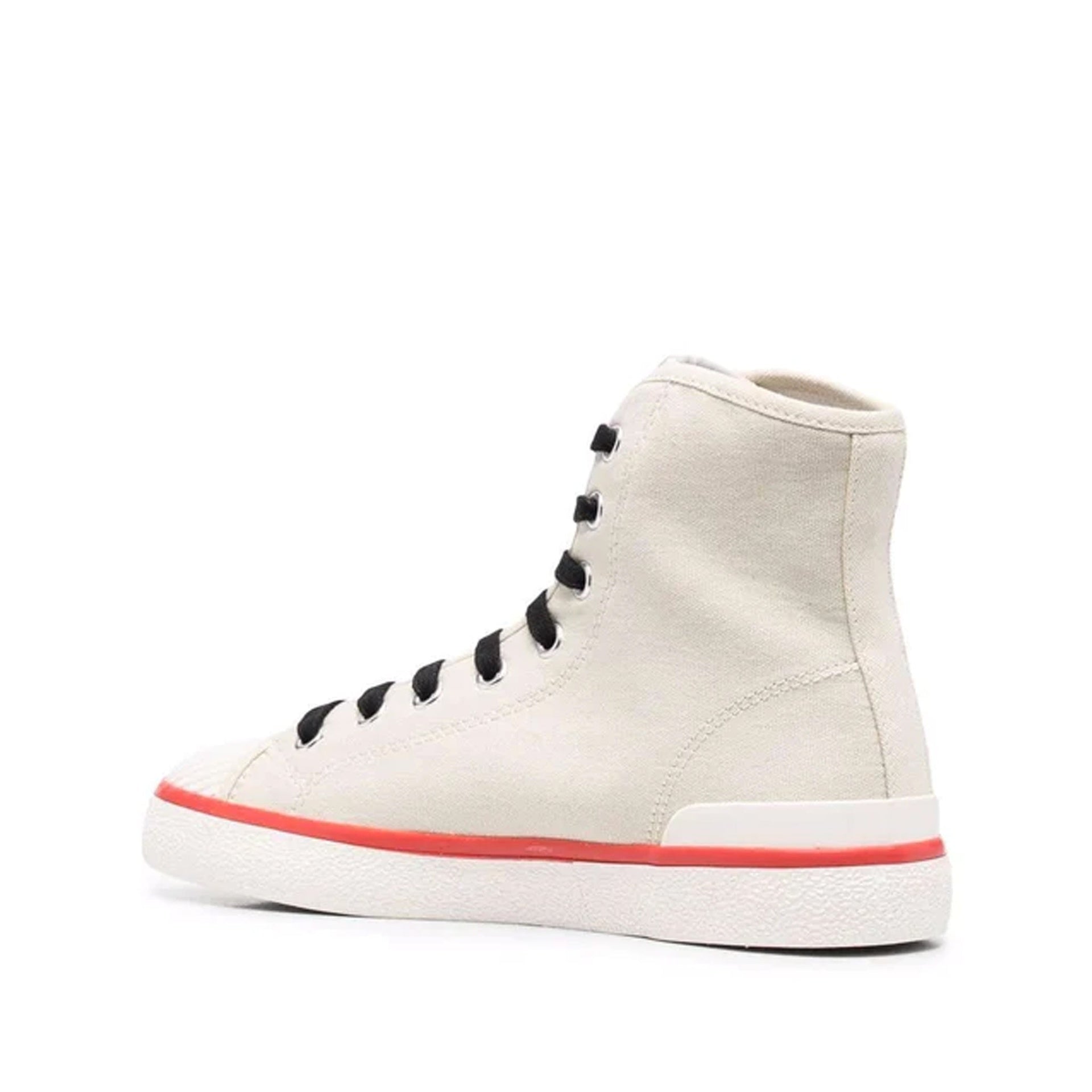 Isabel Marant-Isabel Marant Logo Canvas Sneakers-WOMEN SHOES-Black-Deal-Outlet-by-ARCHIVIST