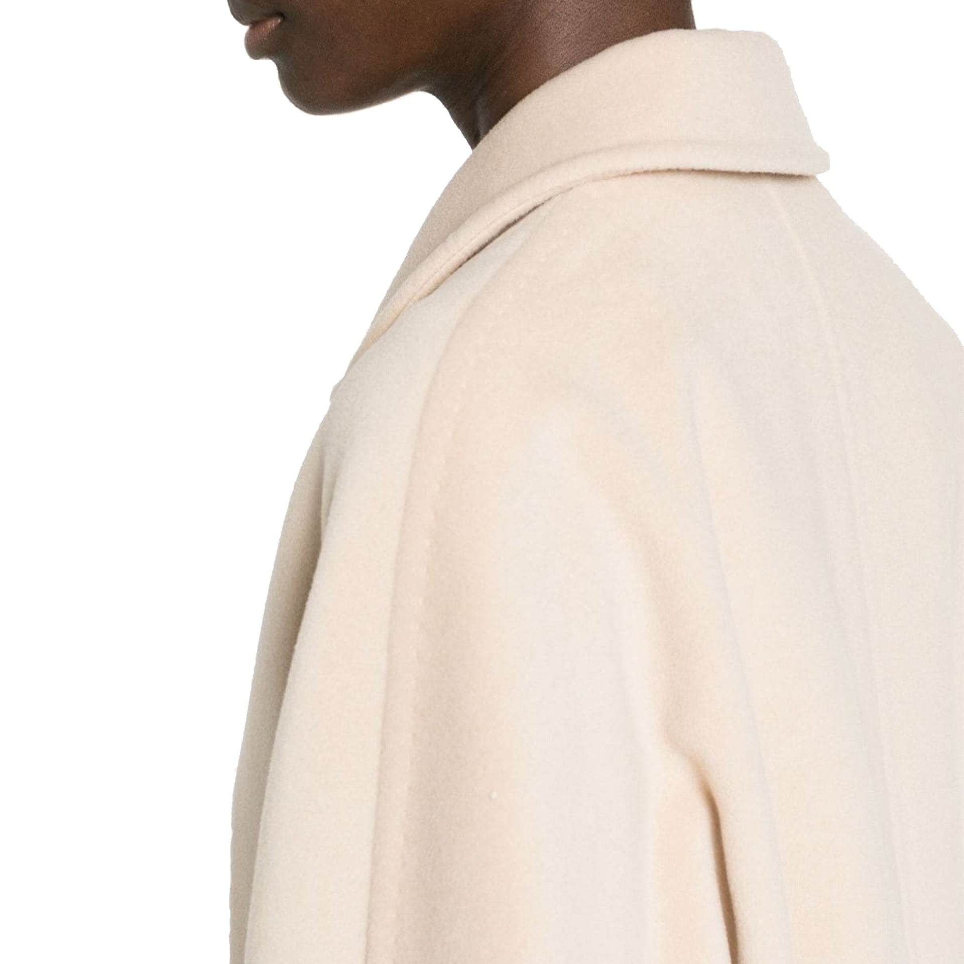 Max Mara-Max Mara Pila Wool And Cashmere Coat-WOMEN CLOTHING-Black-Deal-Outlet-by-ARCHIVIST