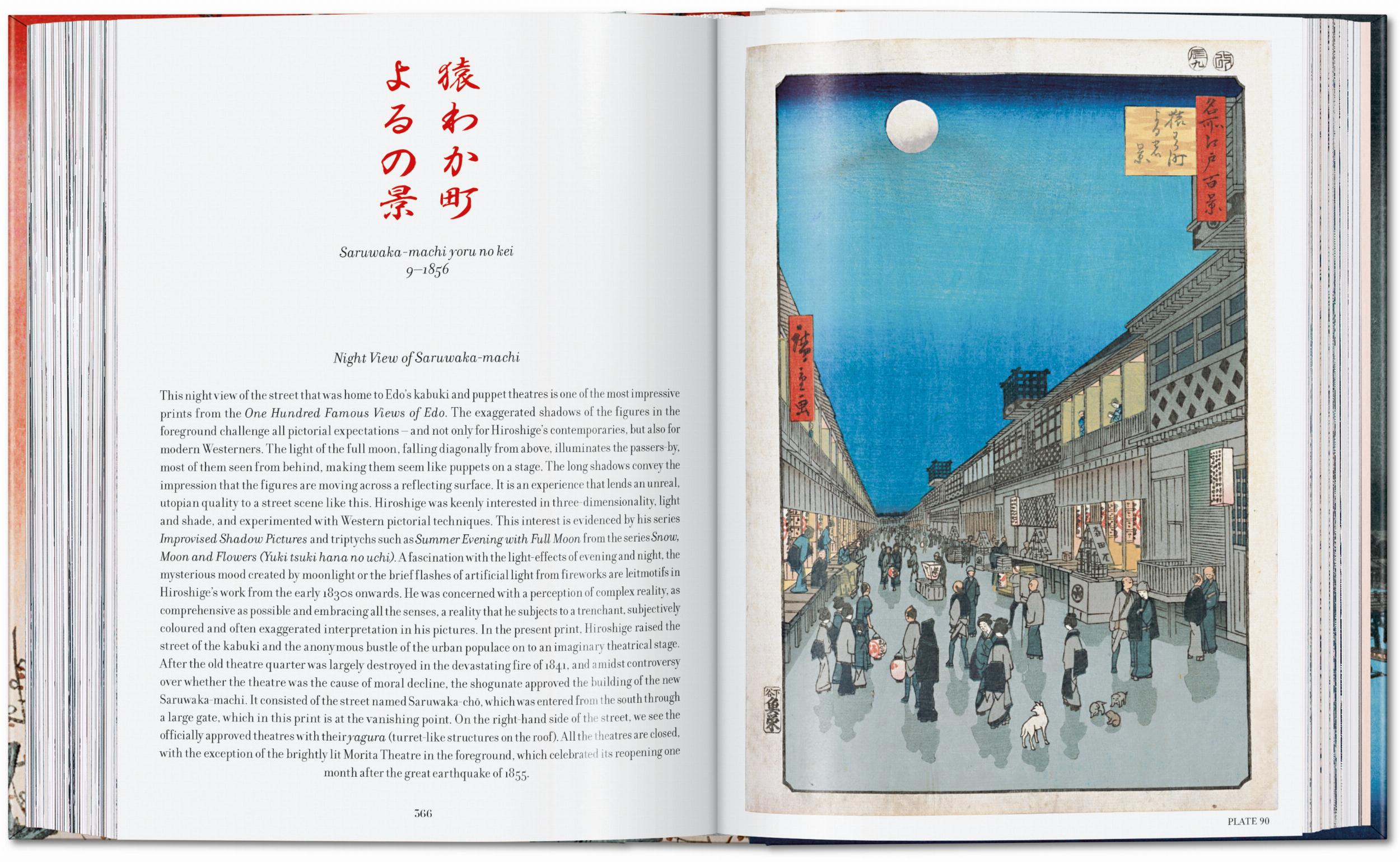 Taschen-Hiroshige. One Hundred Famous Views of Edo. 45th Ed. (German, French, English)-Art-Black-Deal-Outlet-by-ARCHIVIST