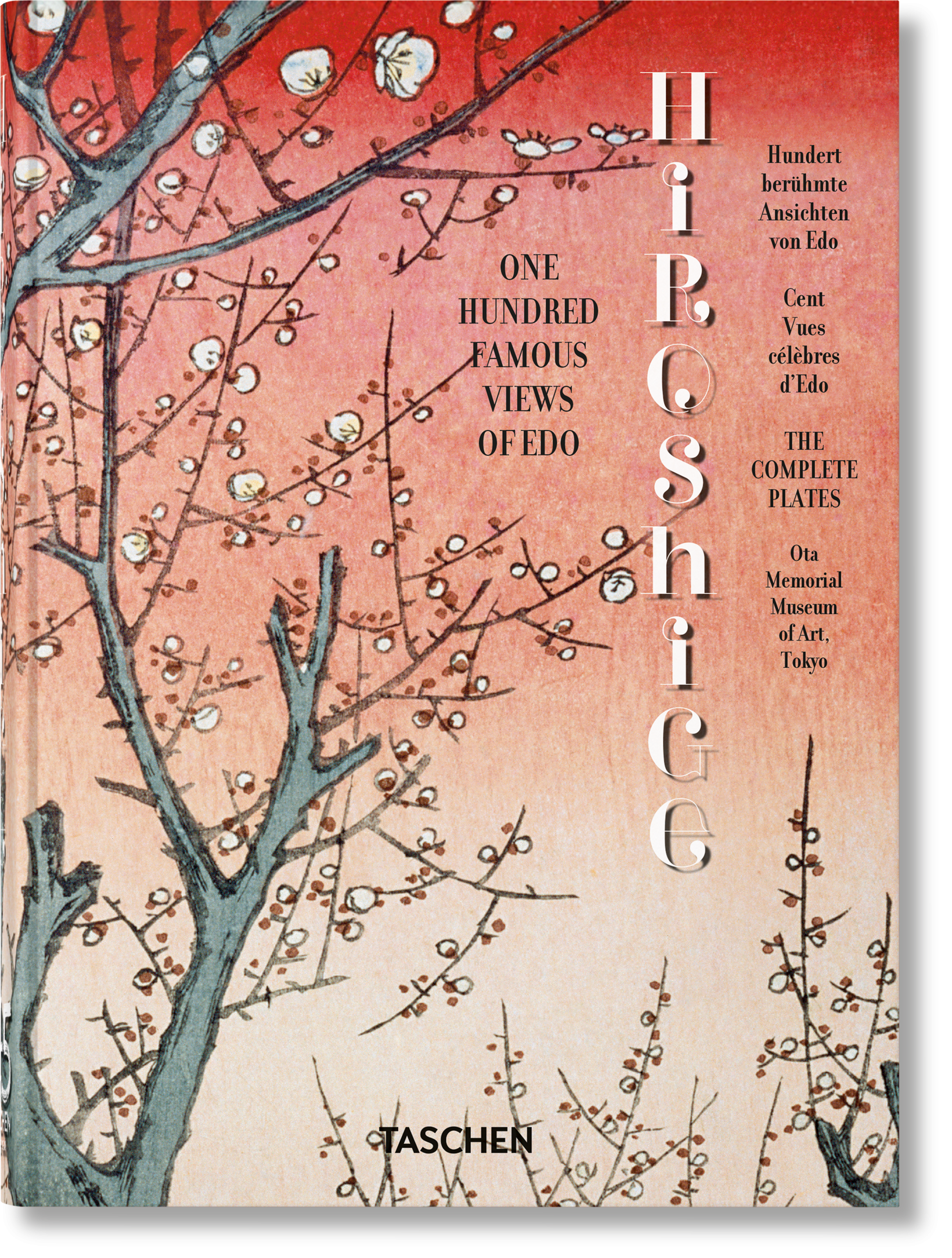 Taschen-Hiroshige. One Hundred Famous Views of Edo. 45th Ed. (German, French, English)-Art-Black-Deal-Outlet-by-ARCHIVIST