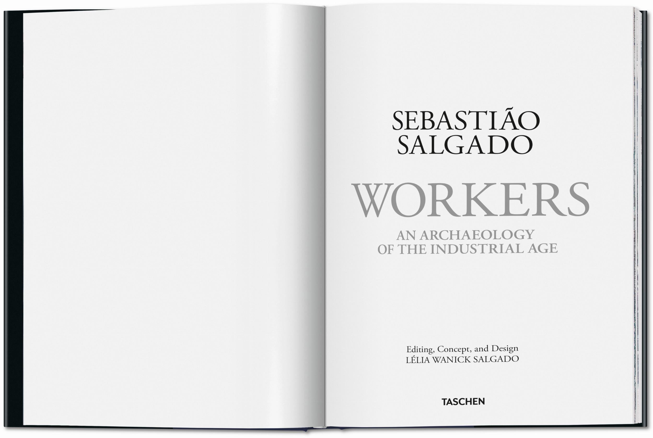 Taschen-Sebastião Salgado. La main de l'homme. Une archéologie de l'ère industrielle (French)-Photography-Black-Deal-Outlet-by-ARCHIVIST