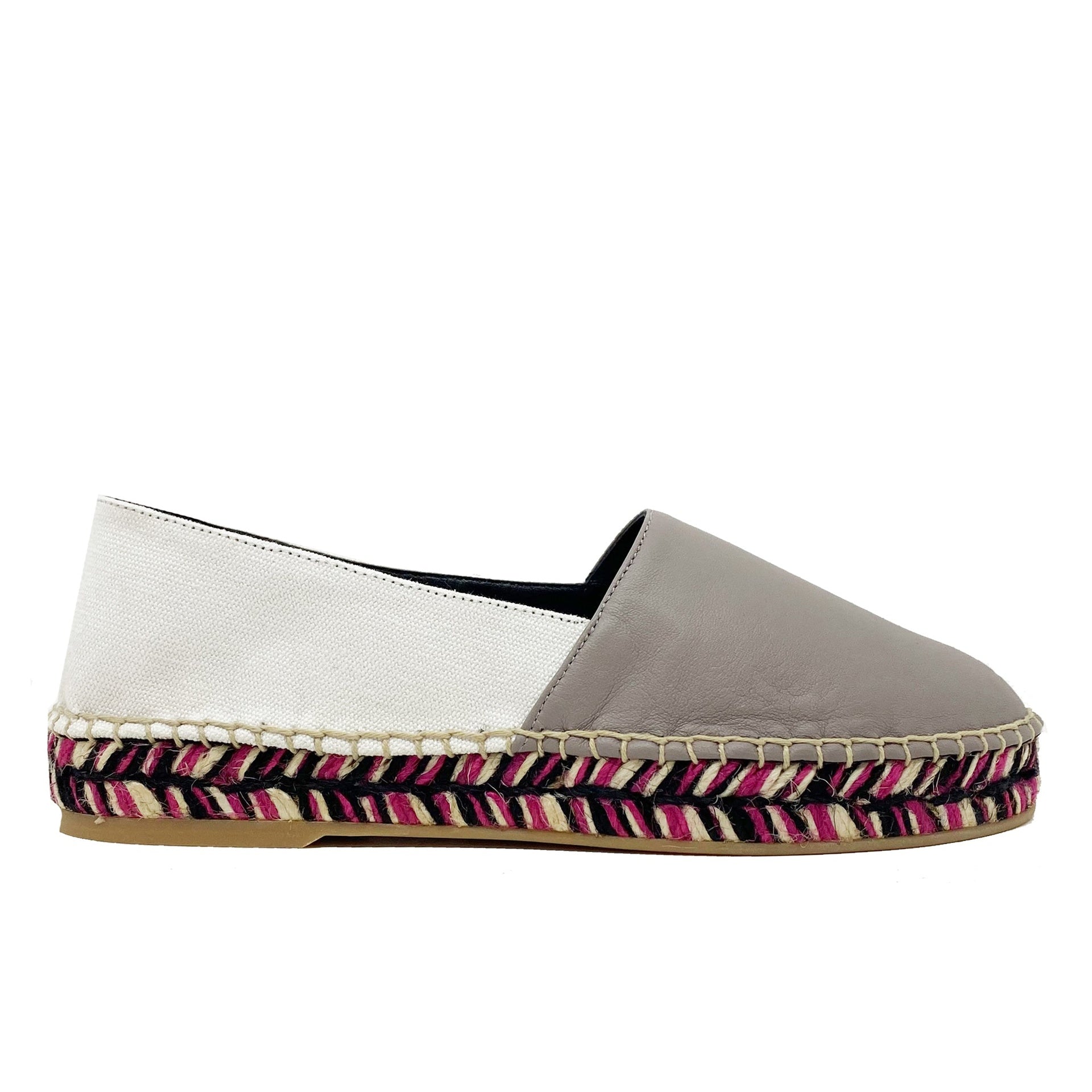 Off White-Off-White Leather Espadrilles-WOMEN SHOES-Black-Deal-Outlet-by-ARCHIVIST
