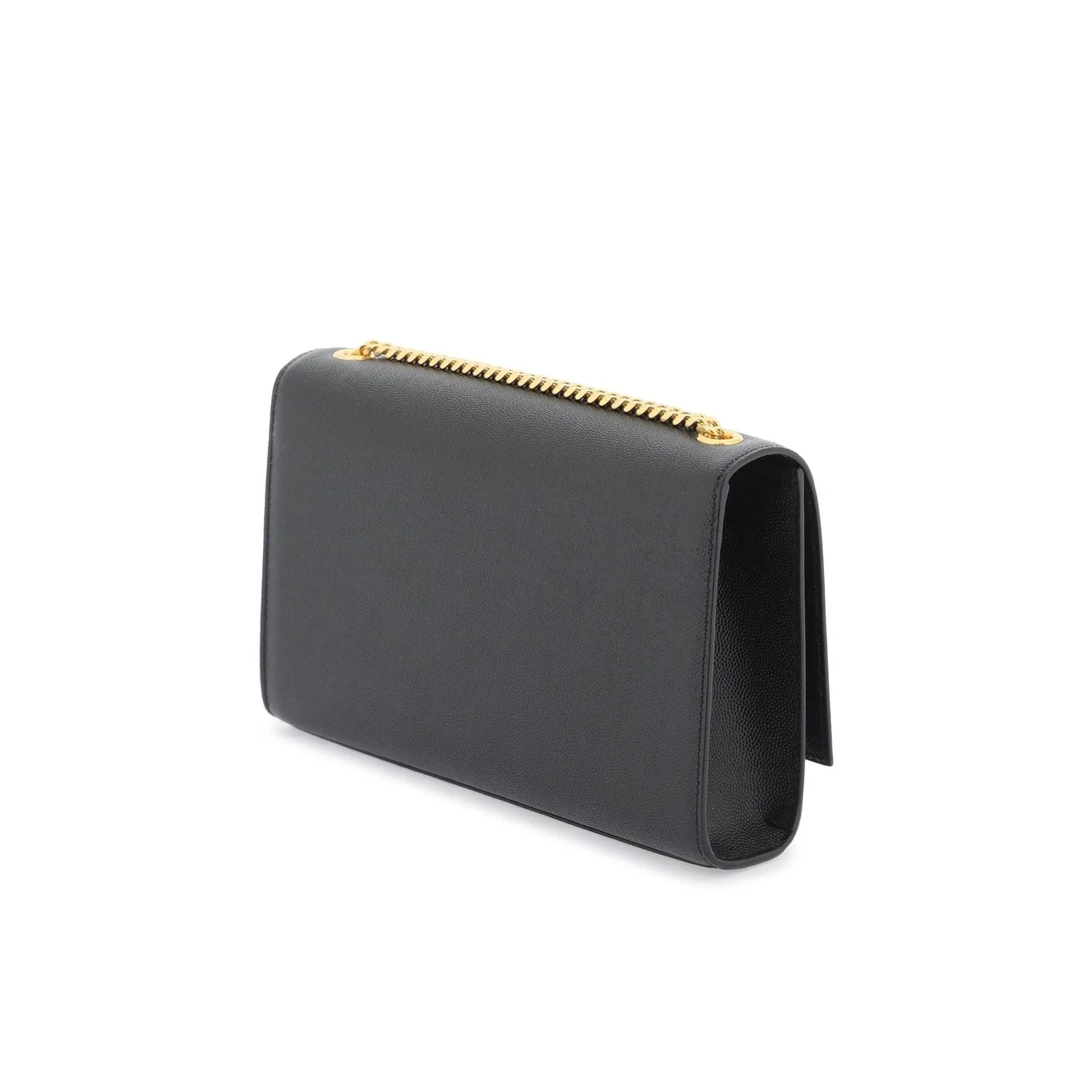 Saint Laurent-Saint Laurent Kate Shoulder Bag-WOMEN BAGS-Black-Deal-Outlet-by-ARCHIVIST