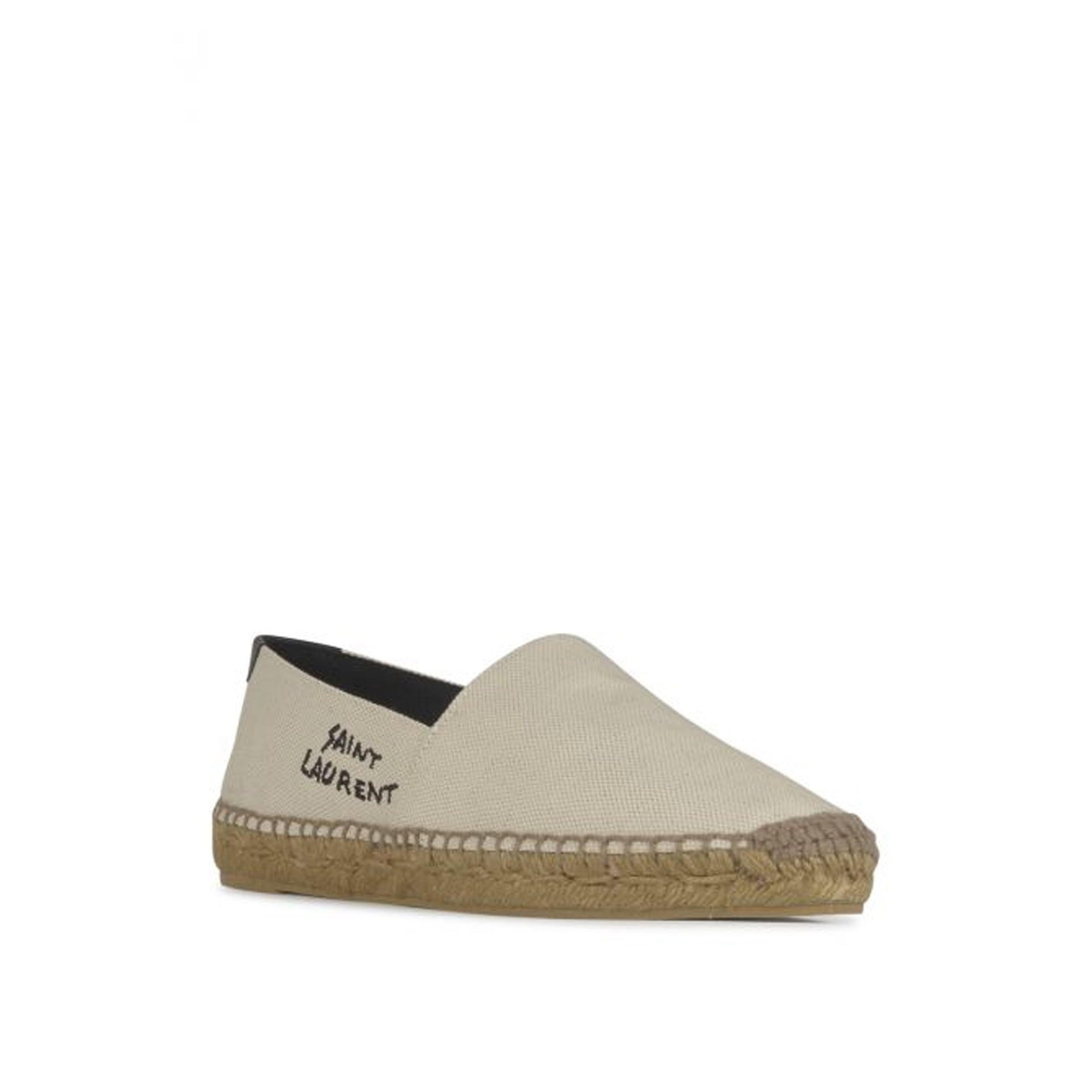 Saint Laurent Logo Espadrilles