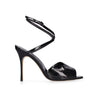 Manolo Blahnik-Manolo Blahnik Hourani 105 Sandals-WOMEN SHOES-Black-Deal-Outlet-by-ARCHIVIST