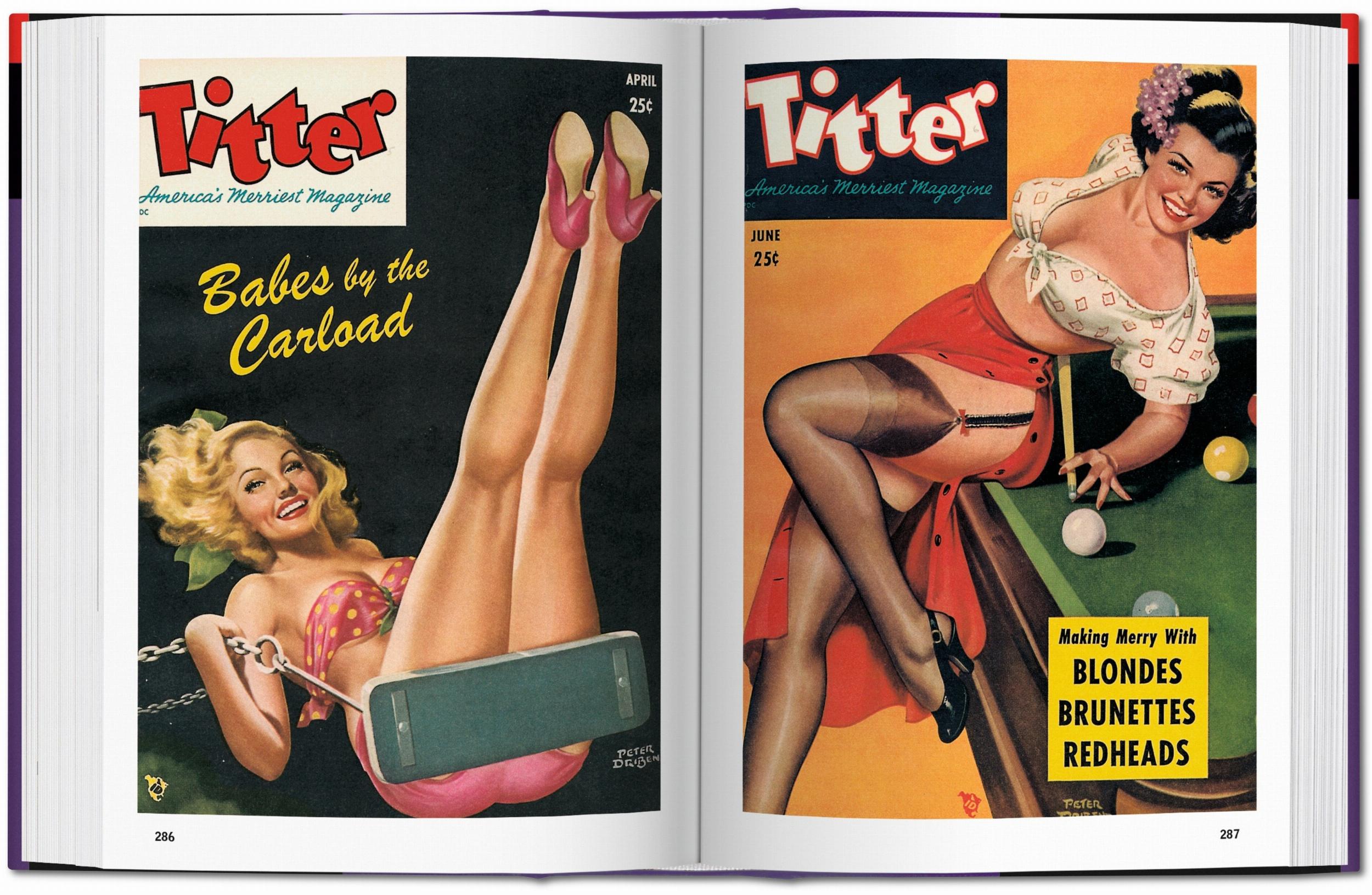 Taschen-1000 Pin-Up Girls (German, French, English)-Sexy Books-Black-Deal-Outlet-by-ARCHIVIST