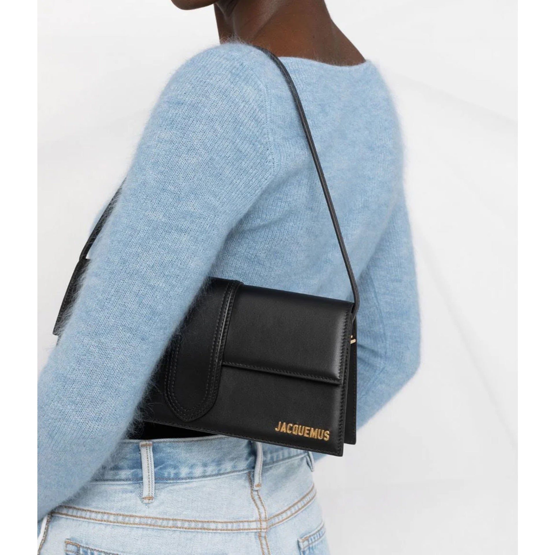 Jacquemus-Jacquemus Le Bambino Long Bag-WOMEN BAGS-Black-Deal-Outlet-by-ARCHIVIST
