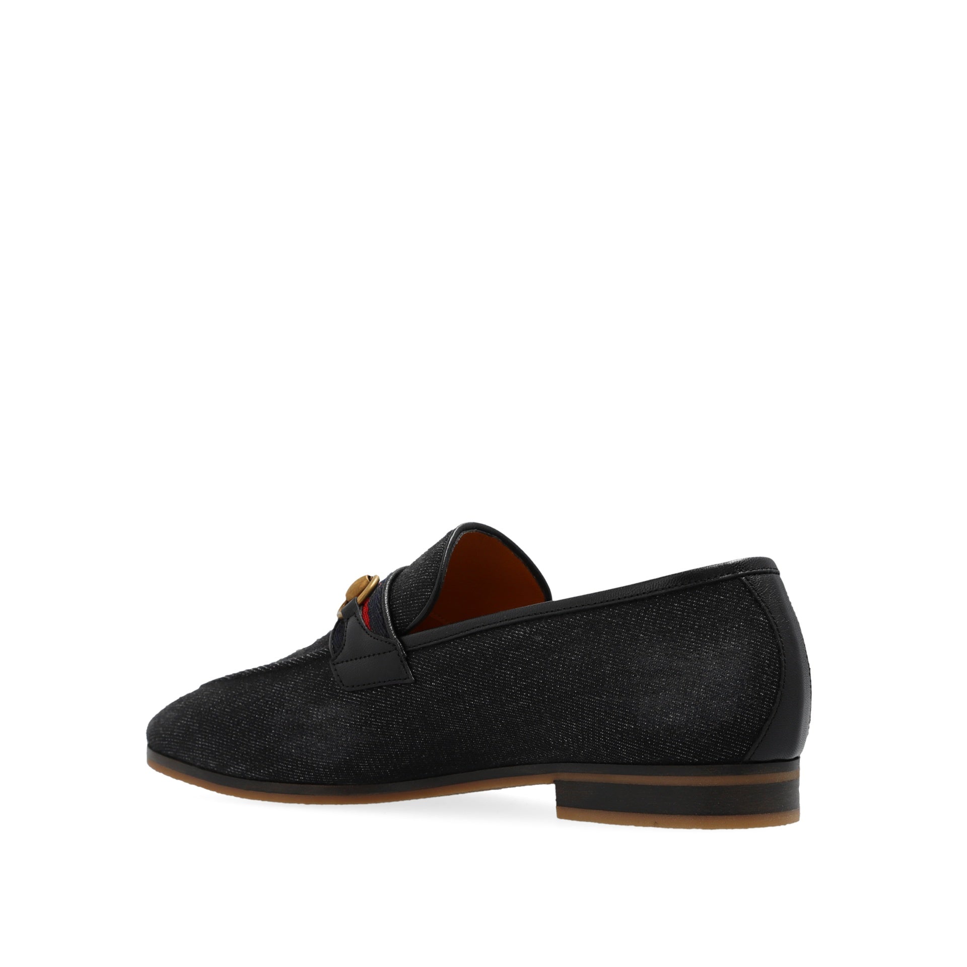 Gucci-Gucci Denim Loafers-MEN SHOES-Black-Deal-Outlet-by-ARCHIVIST