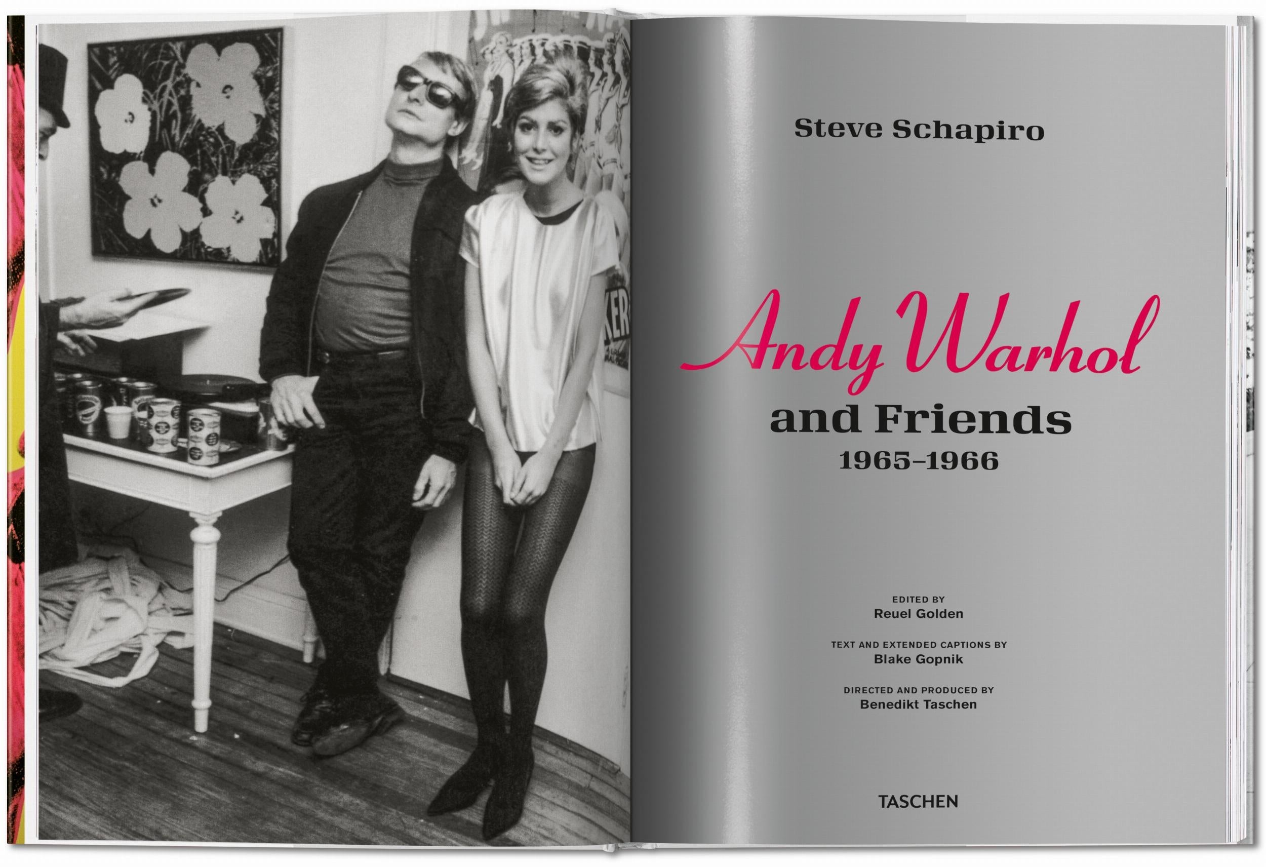 Taschen-Steve Schapiro. Andy Warhol and Friends (English)-Photography-Black-Deal-Outlet-by-ARCHIVIST